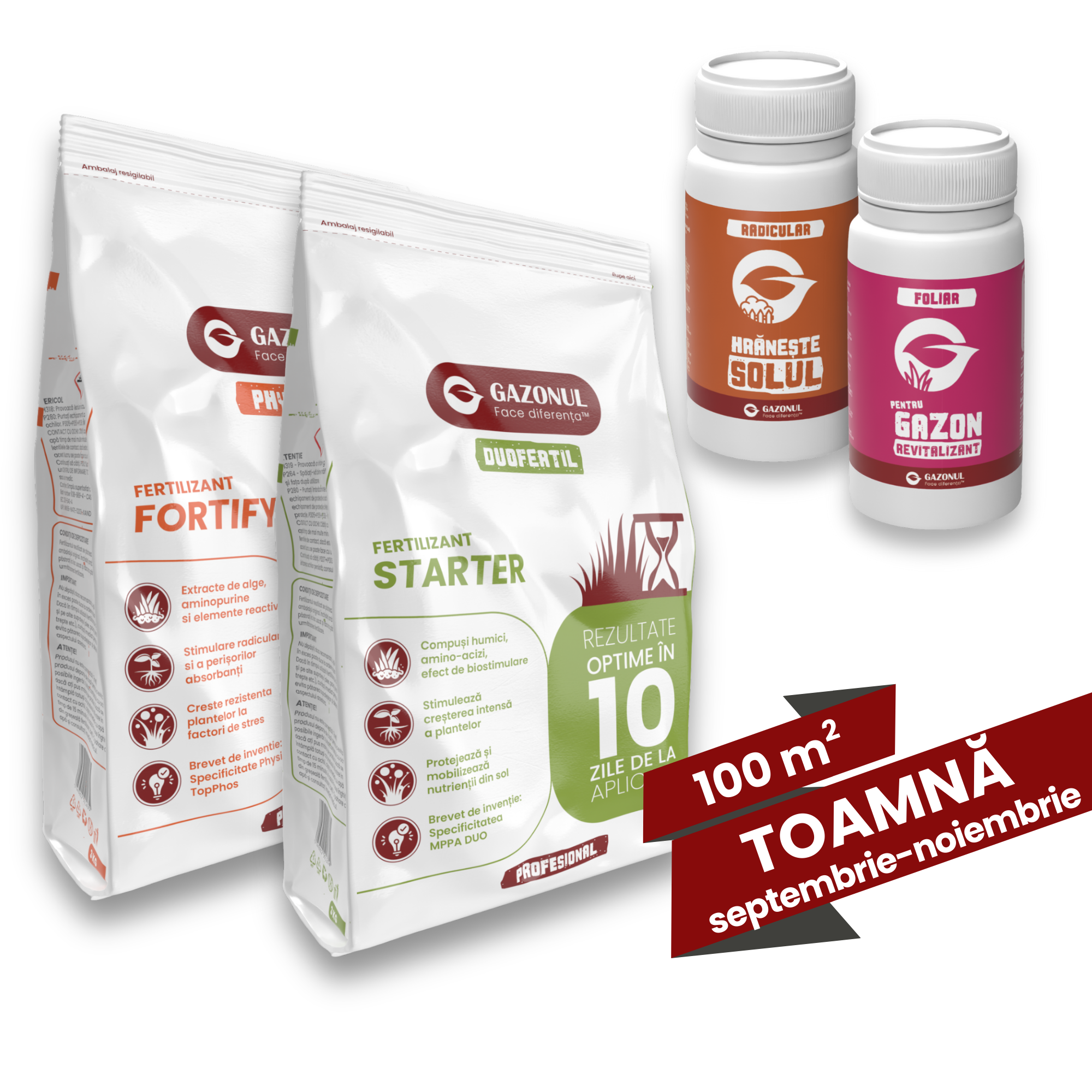 Pachet fertilizare Toamnă (Septembrie-Noiembrie)