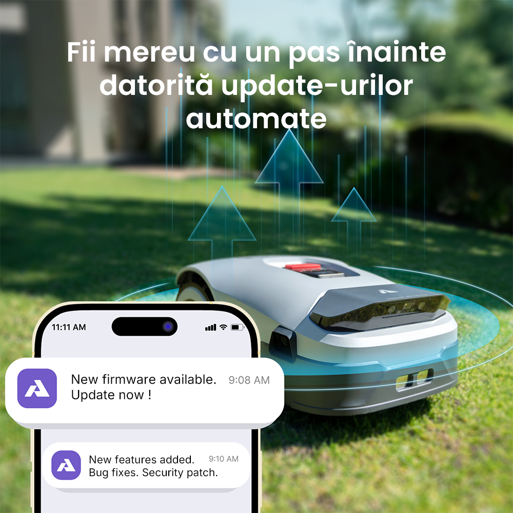 Robot de tuns gazonul ANTHBOT Genie, fără fir perimetral