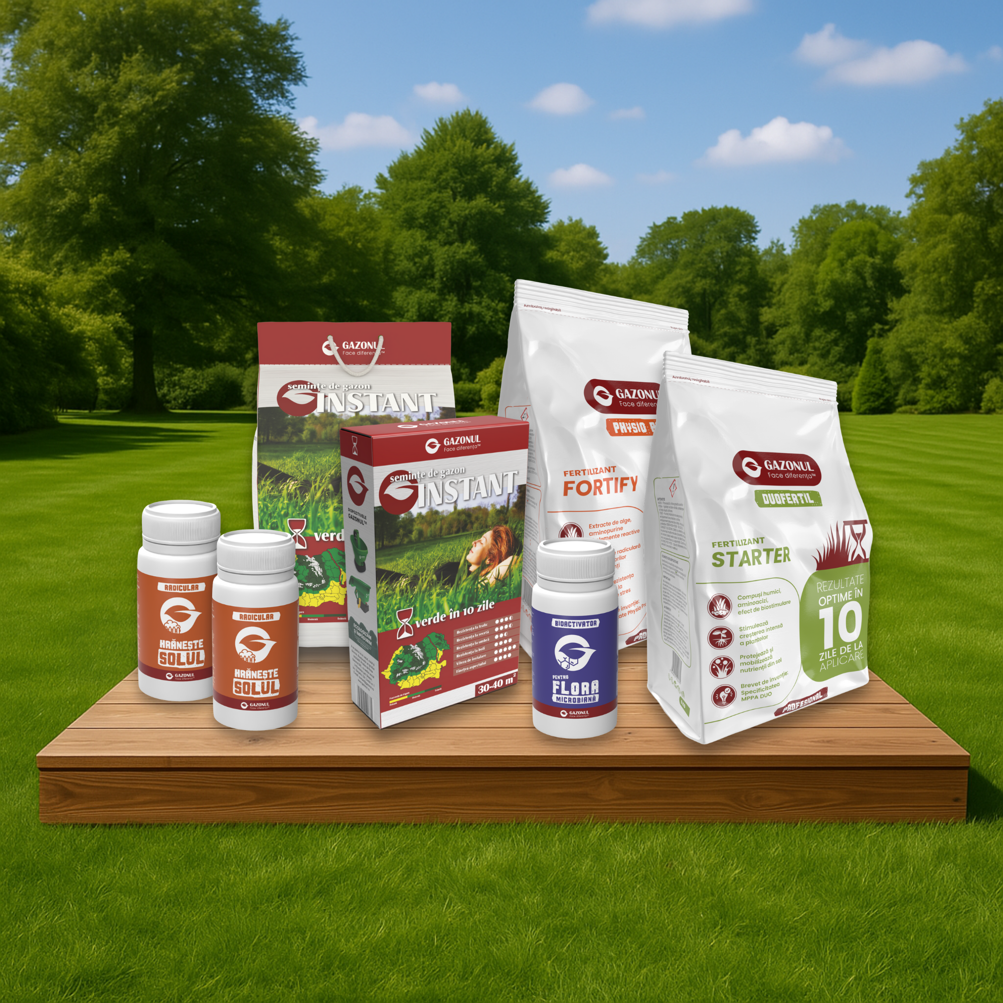 Pachet MAX însămânțare gazon - Instant