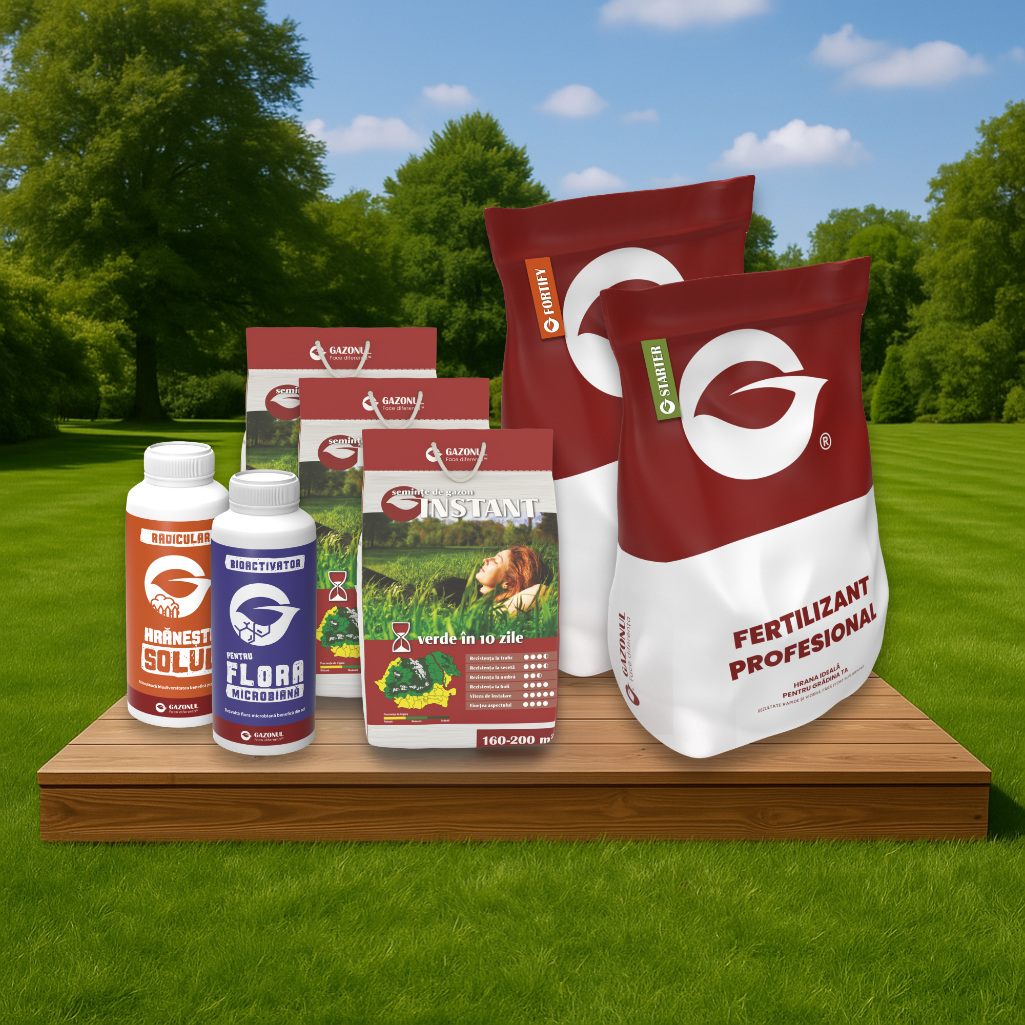 Pachet MAX însămânțare gazon - Instant