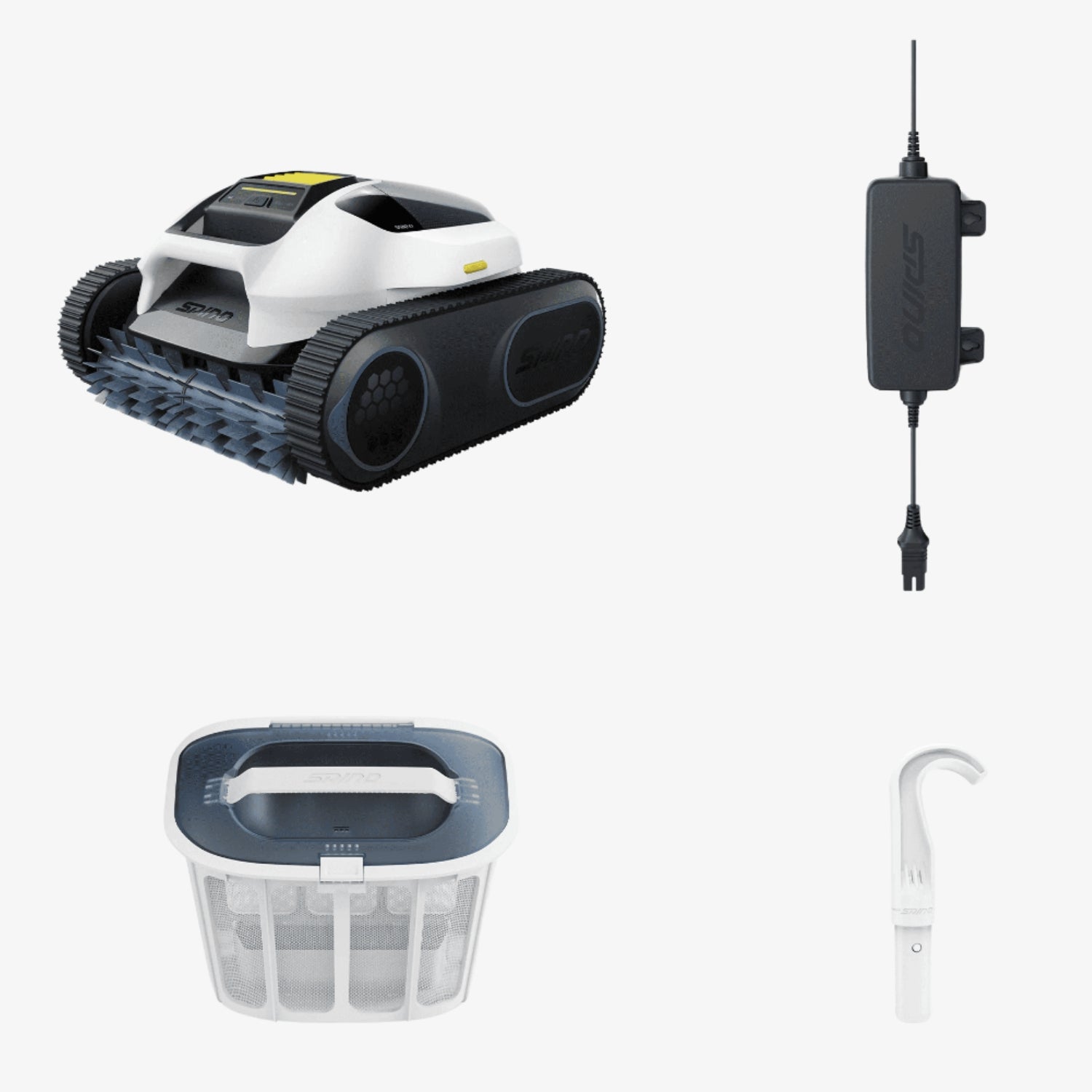 Robot SPINO E1 pentru curățat piscina, fără fir