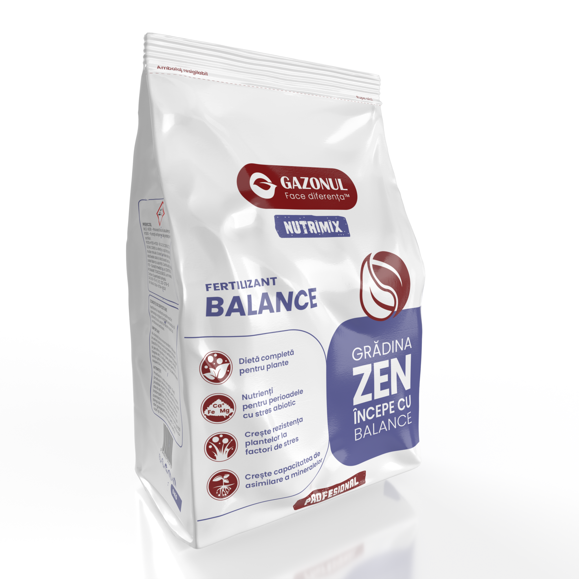 Îngrășământ gazon Balance pentru întreținerea și menținerea aspectului