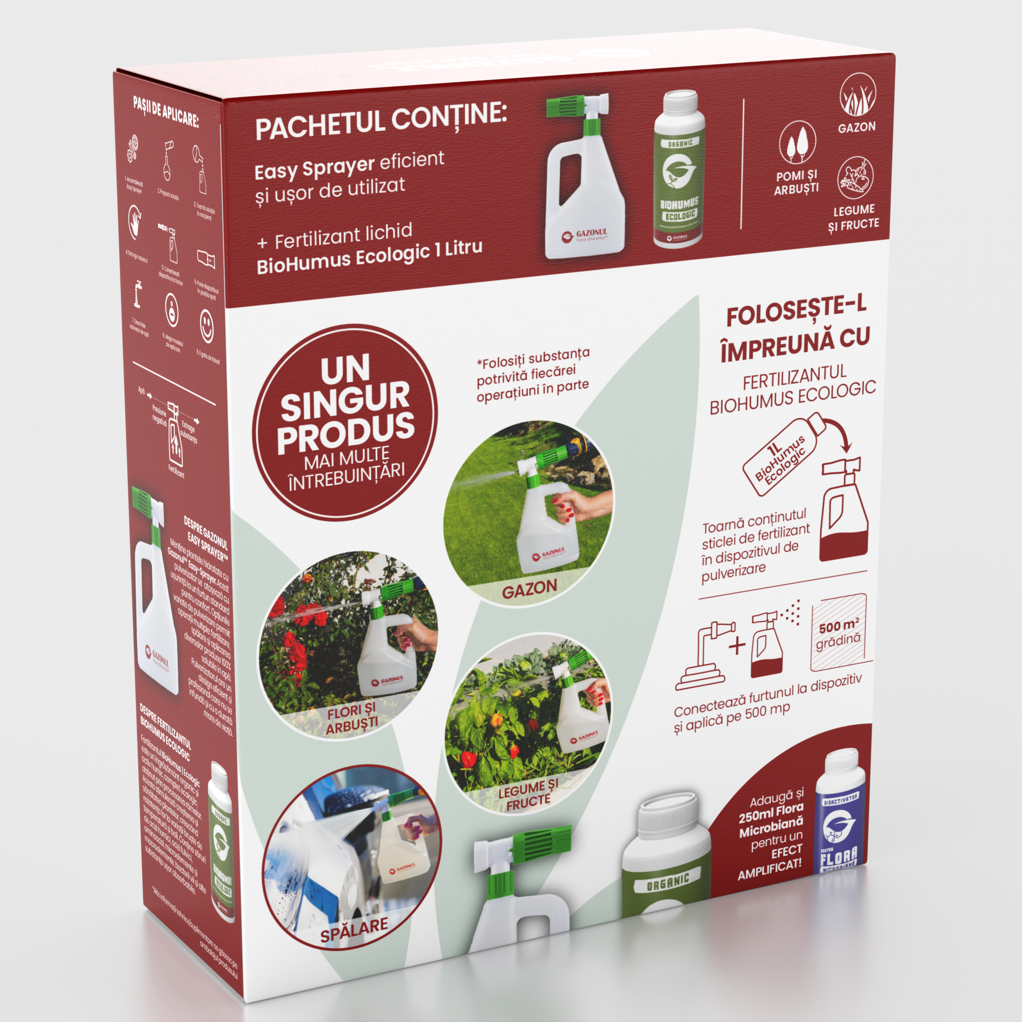 Dispenser Easy Sprayer, distribuitor tip spray pulverizator, 1.25 L