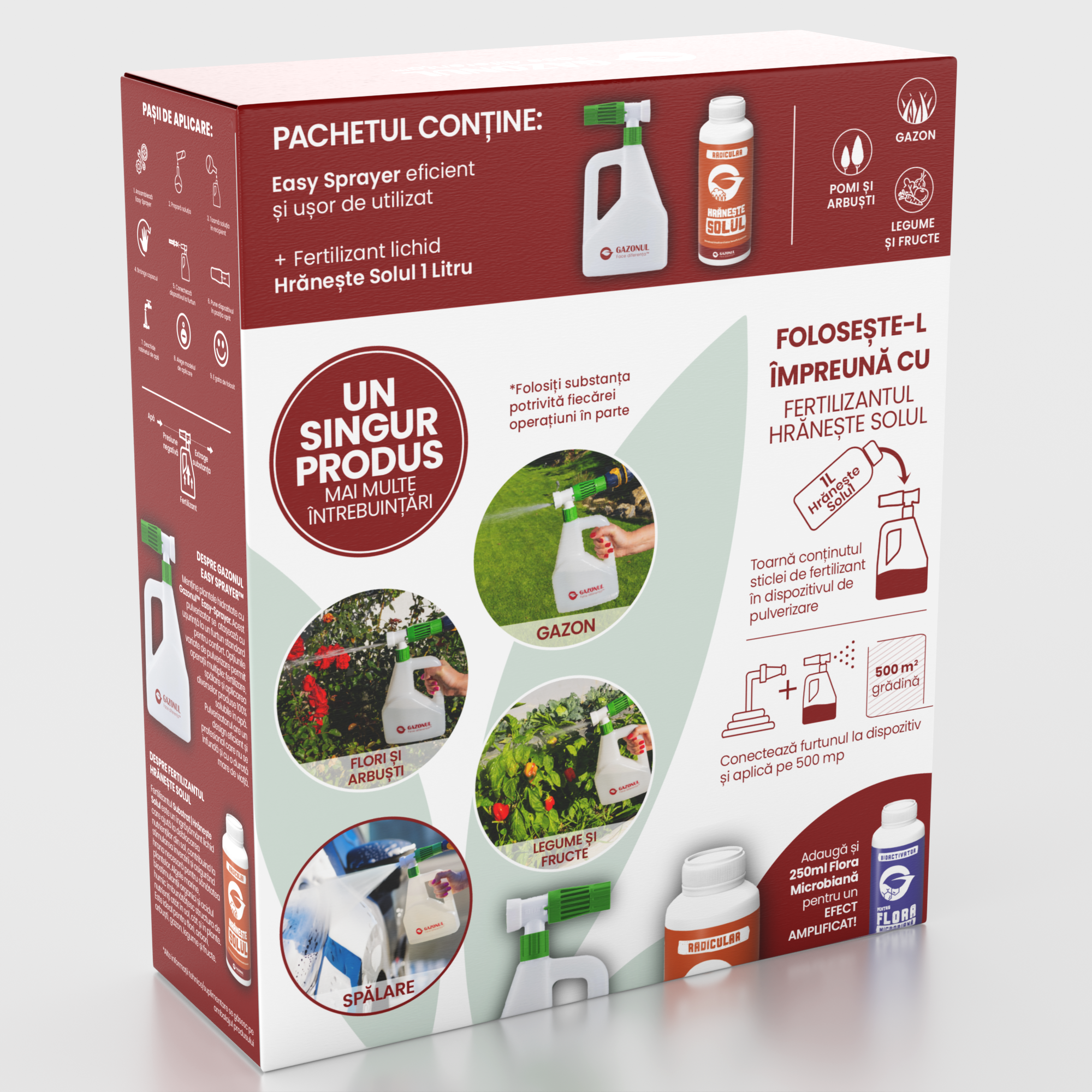 Dispenser Easy Sprayer, distribuitor tip spray pulverizator, 1.25 L