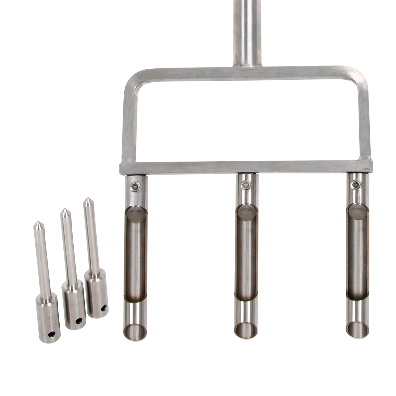 Dispozitiv PRO Aerator, profesional, 2 în 1, cu tije și preducele