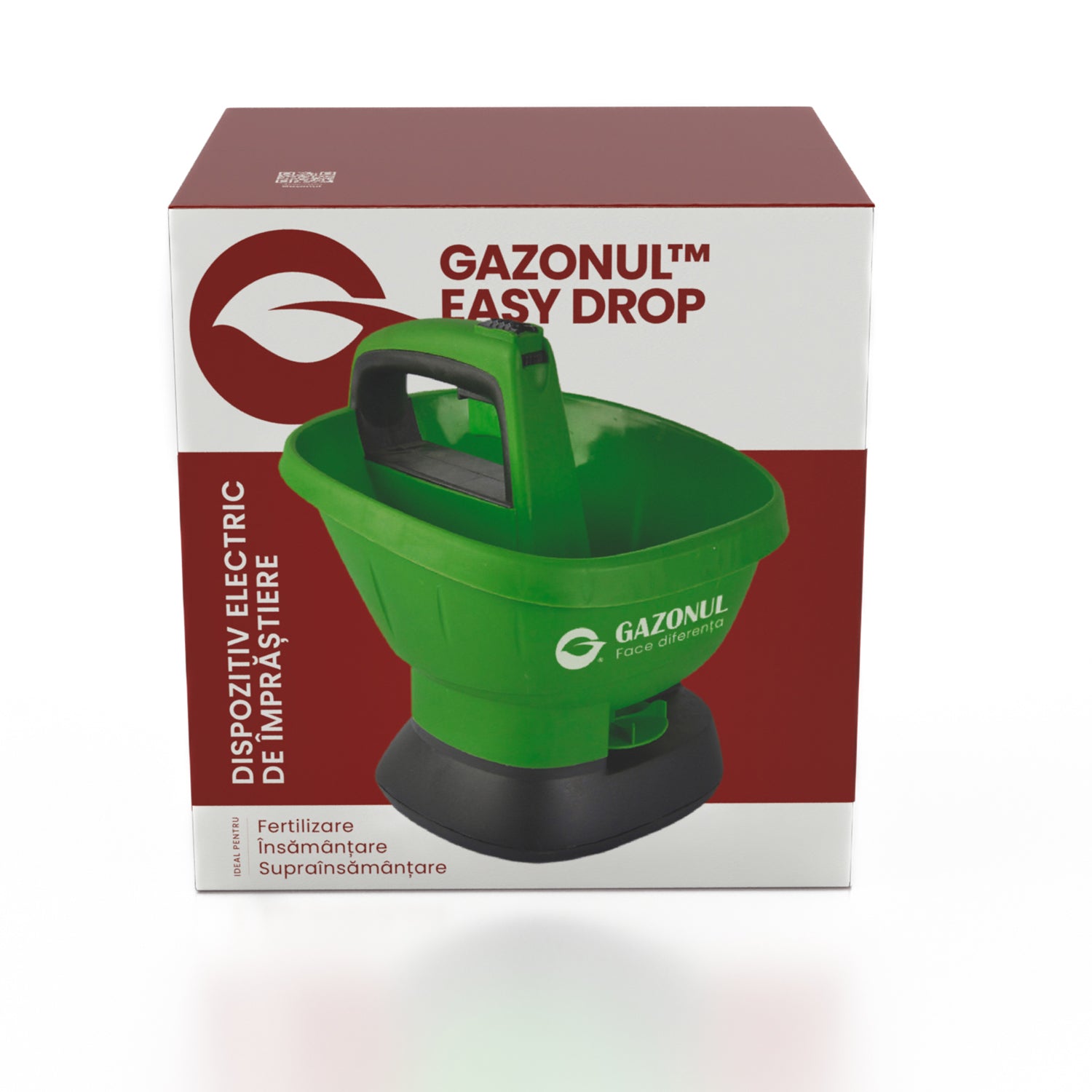 Distribuitor electric Easy Drop – 2.7 L pentru semințe și îngrășăminte