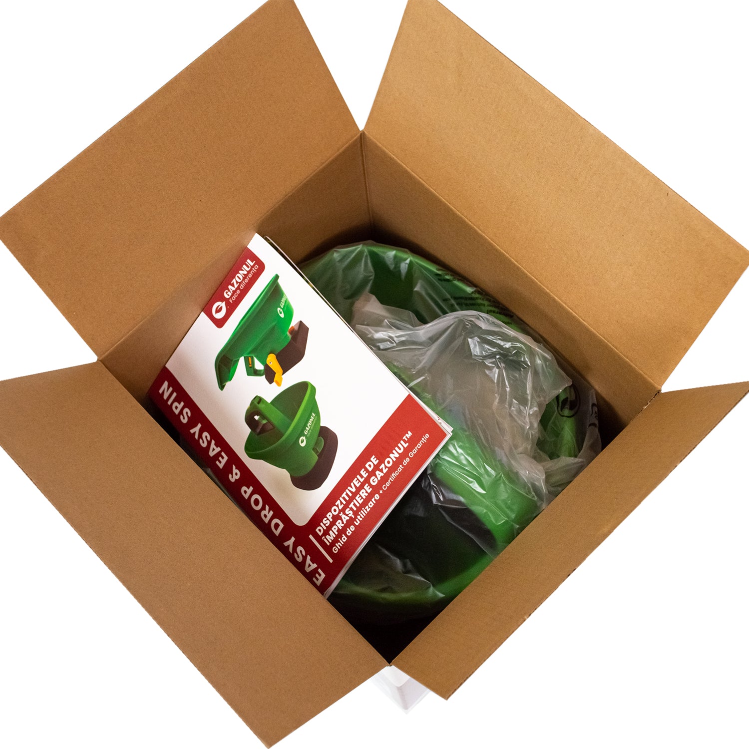 Distribuitor electric Easy Drop – 2.7 L pentru semințe și îngrășăminte