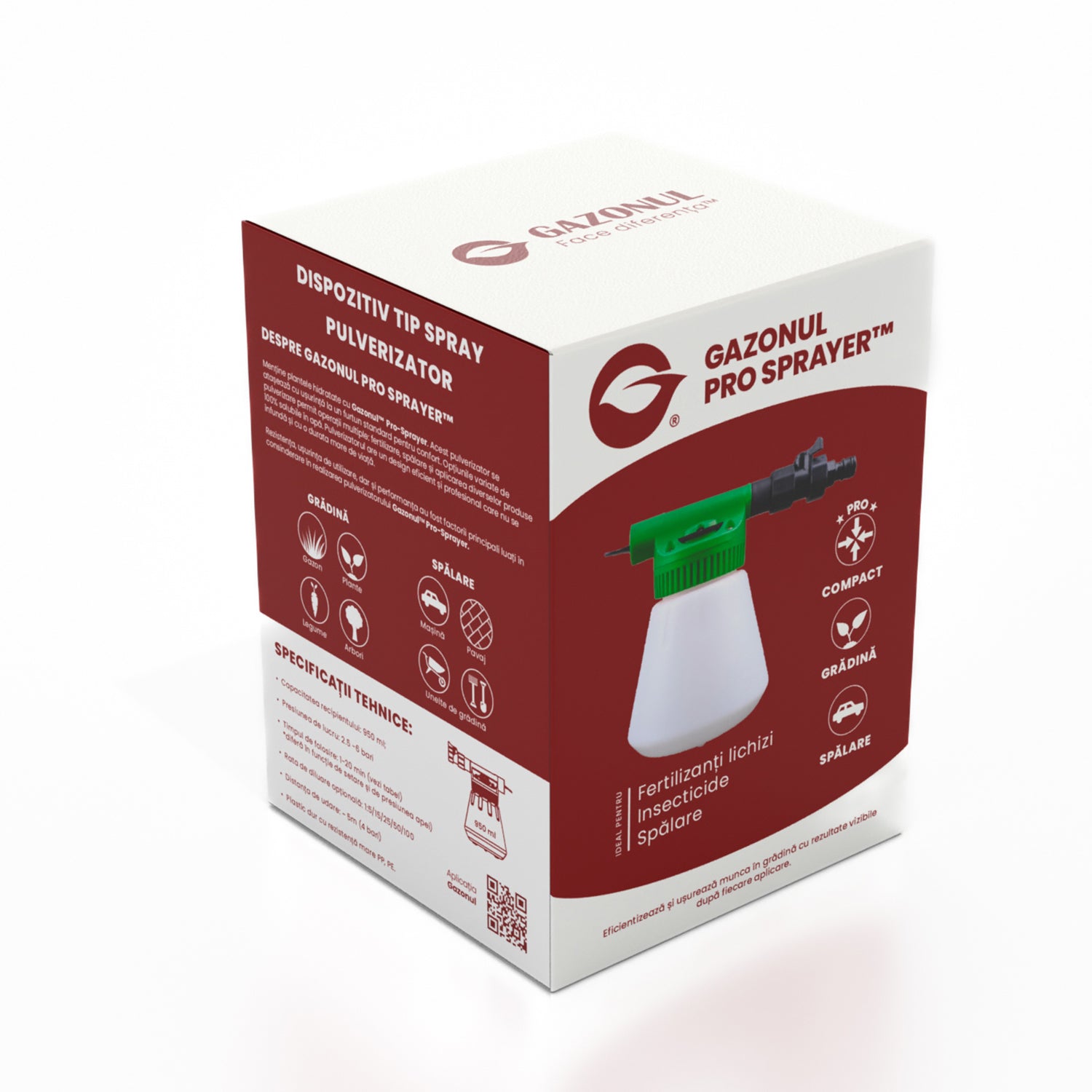 Dispenser PRO Sprayer, distribuitor tip spray pulverizator, 0.95 L