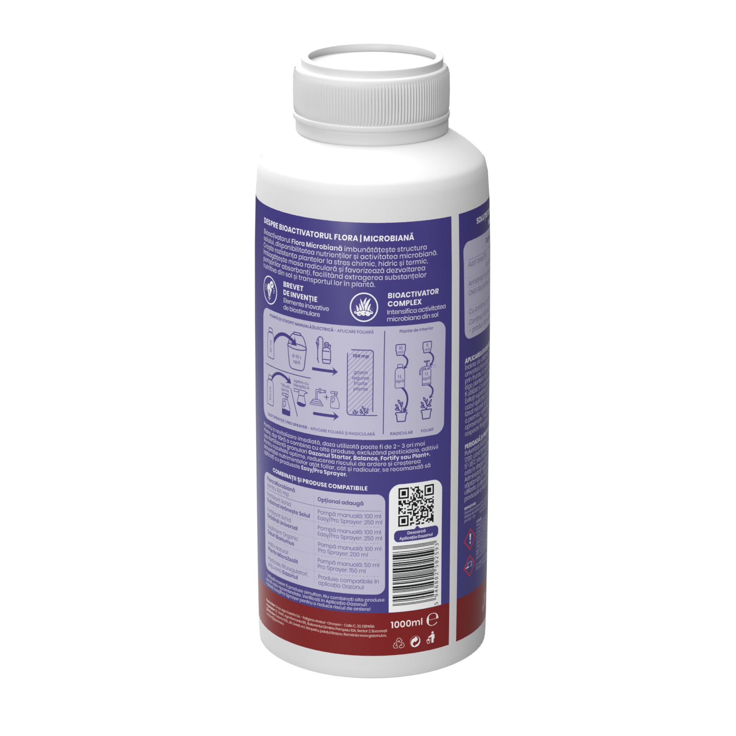 Biostimulator Flora Microbiană pentru rădăcini puternice și mobilizarea nutrienților