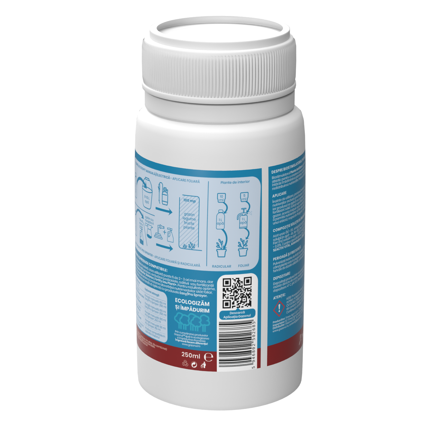 Biostimulator Plante AntiStres, protecție osmotică și fotosinteză activă