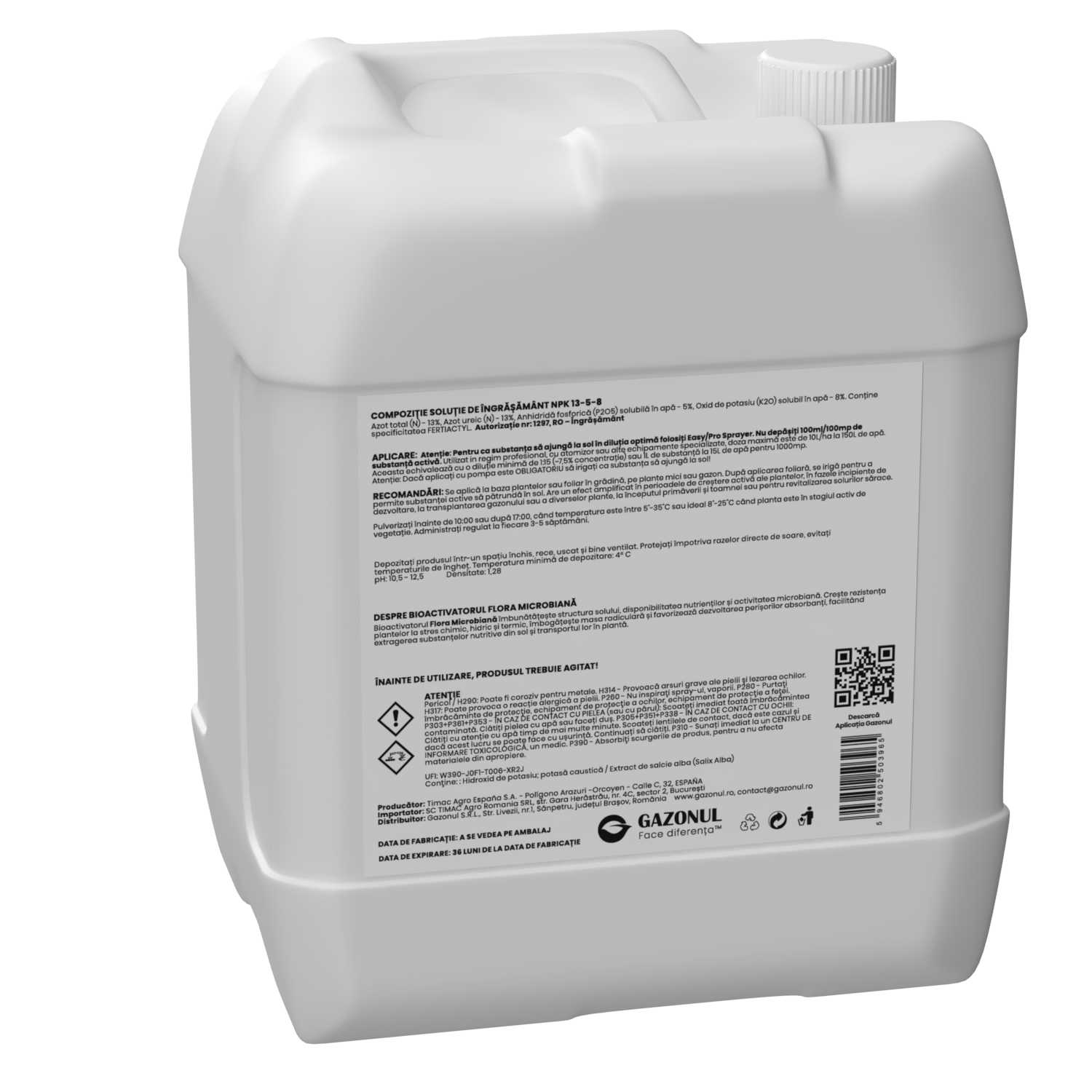 Biostimulator Flora Microbiană pentru rădăcini puternice și mobilizarea nutrienților