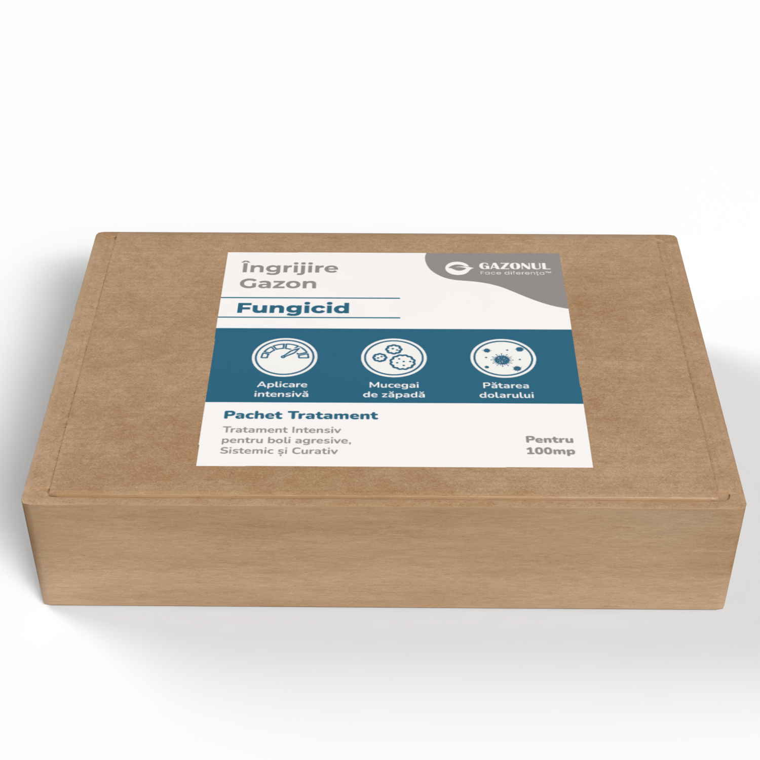 Pachet - Fungicid pentru Gazon – Tratament Intensiv pentru boli agresive, Sistemic și Curativ