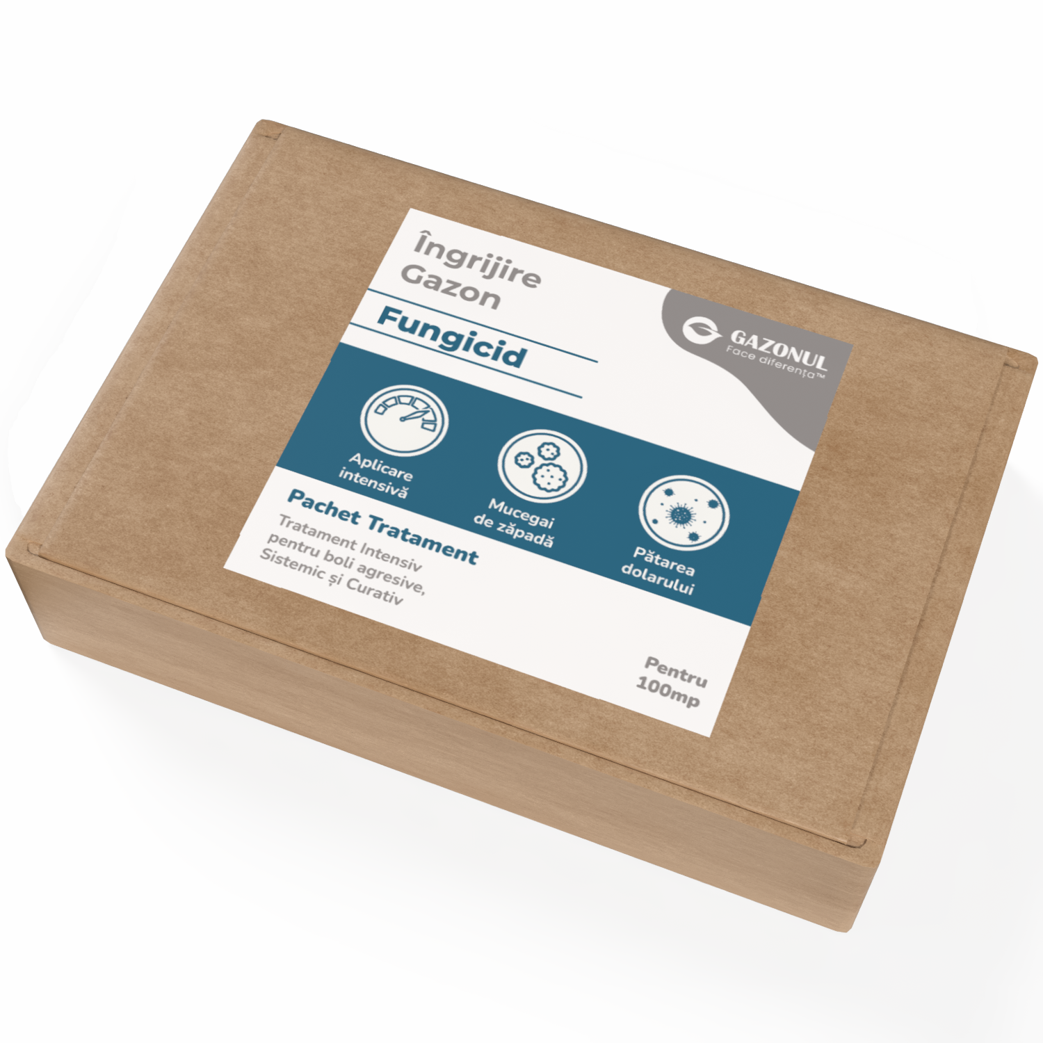 Pachet - Fungicid pentru Gazon – Tratament Intensiv pentru boli agresive, Sistemic și Curativ