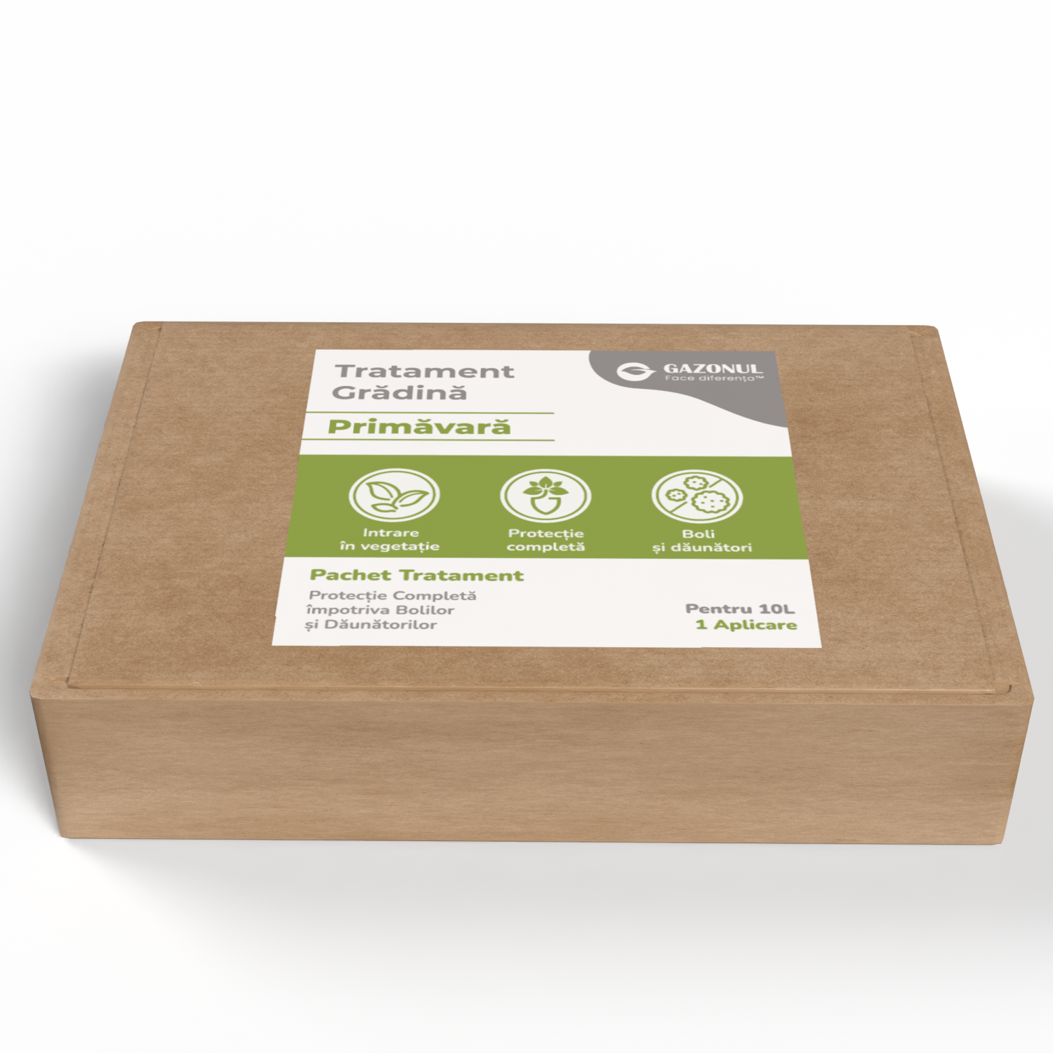 Pachet Tratament Grădină - Primăvară – Protecție împotriva Bolilor și Dăunătorilor