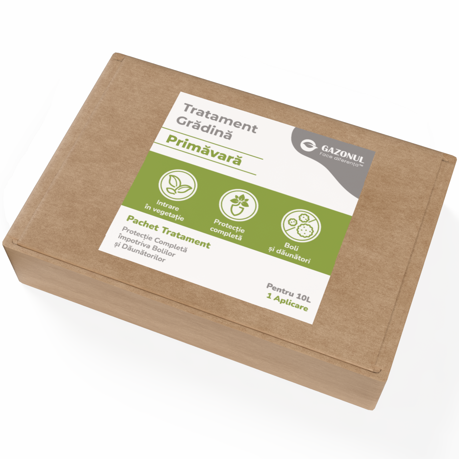 Pachet Tratament Grădină - Primăvară – Protecție împotriva Bolilor și Dăunătorilor