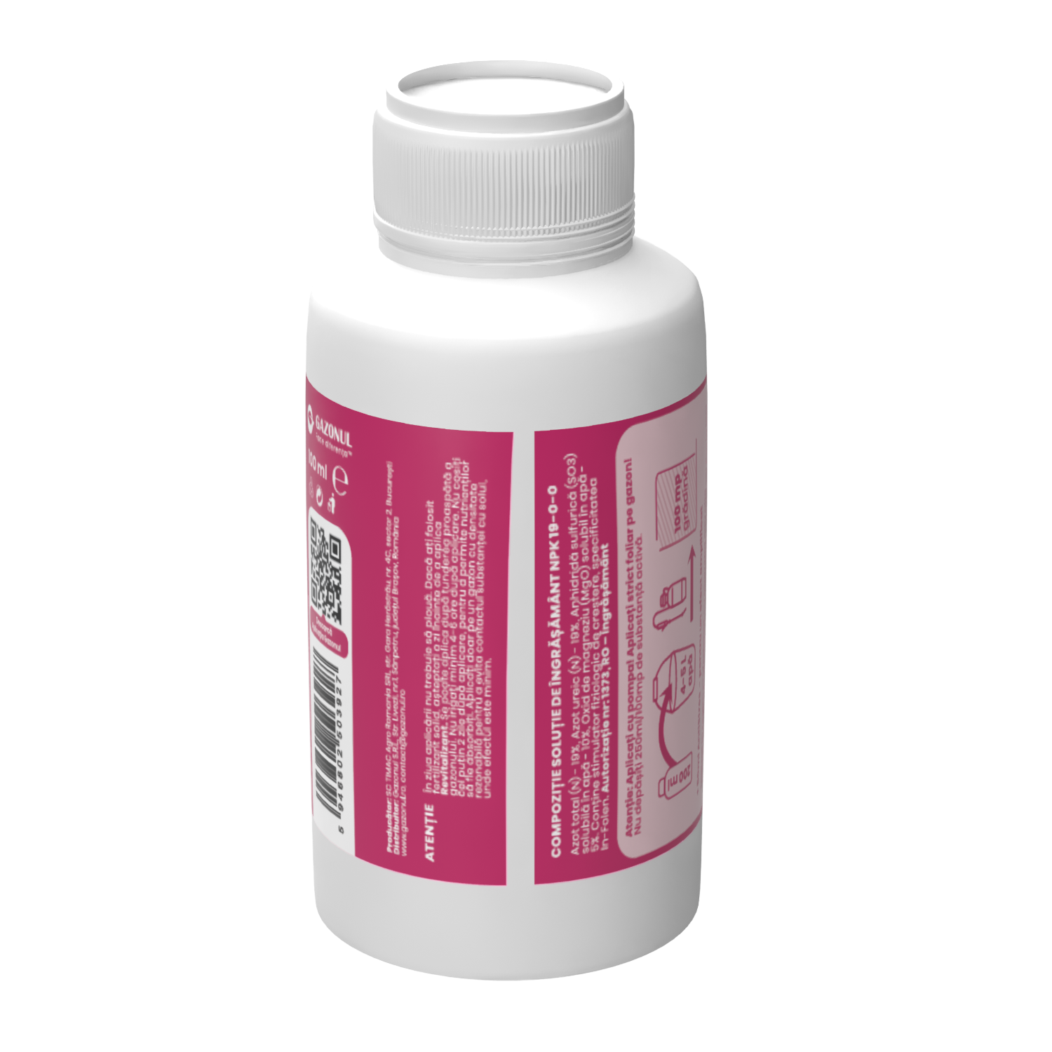 Îngrășământ Gazon Revitalizant pentru înverzire rapidă și regenerare all season