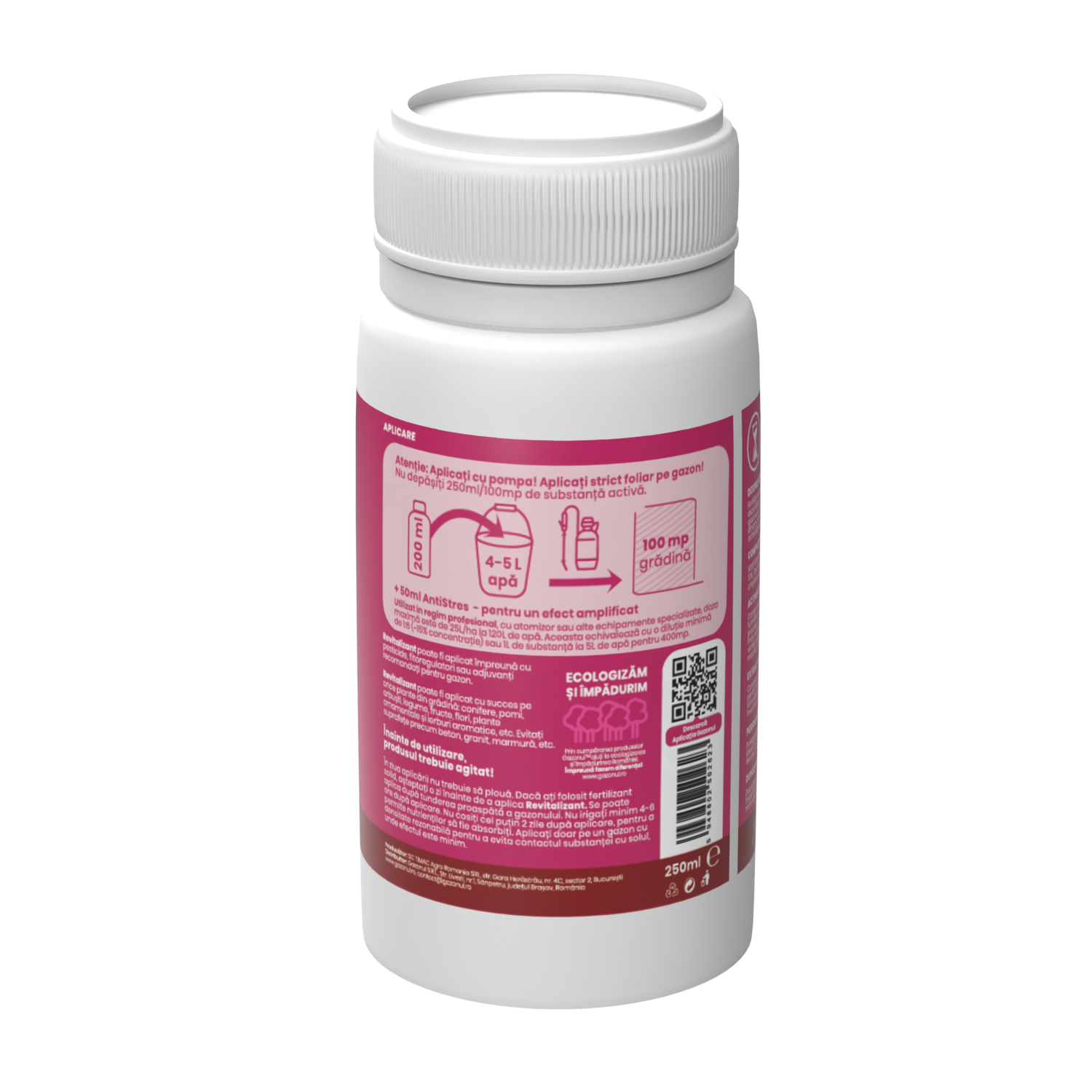 Îngrășământ Gazon Revitalizant pentru înverzire rapidă și regenerare all season