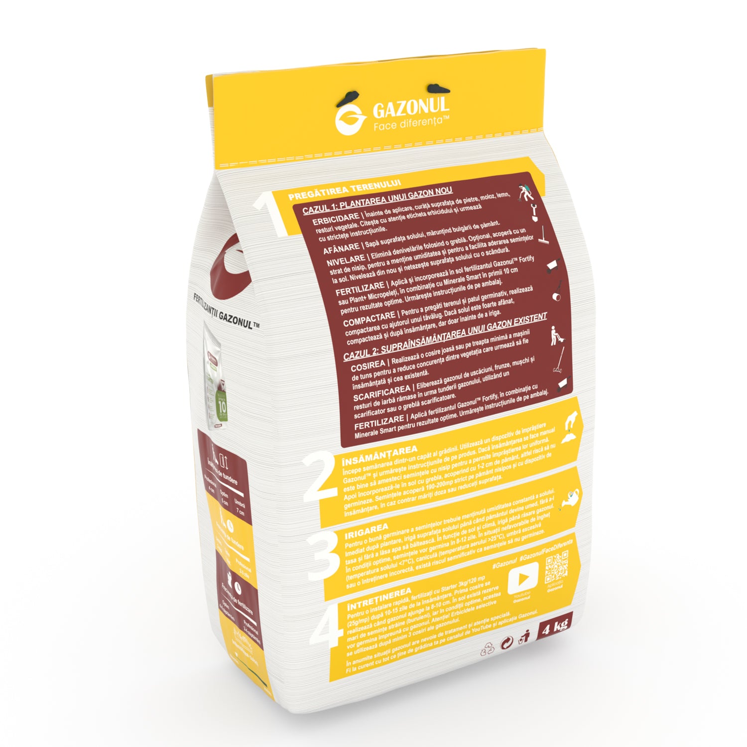 Semințe Gazon Clasic, amestec versatil pentru grădini și spații publice