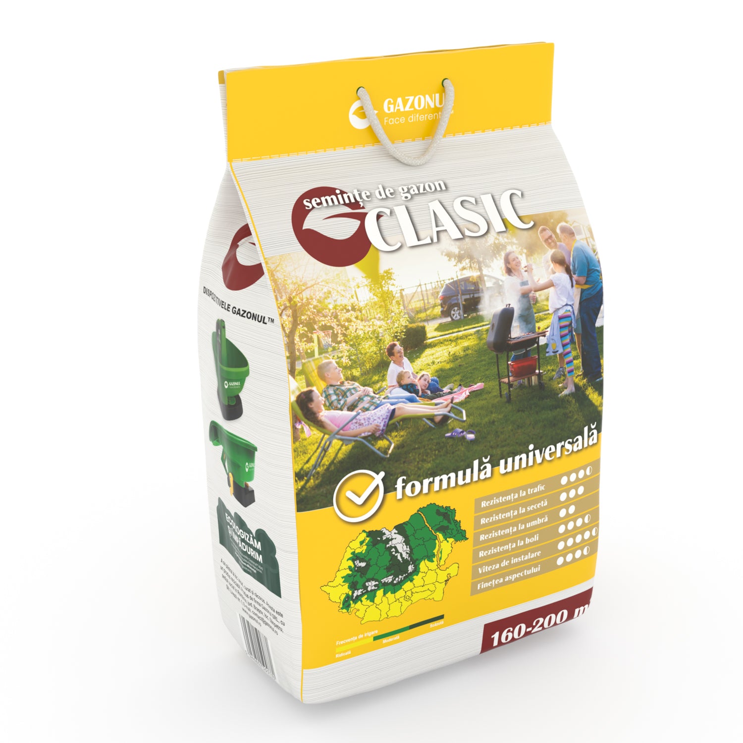 Semințe Gazon Clasic, amestec versatil pentru grădini și spații publice