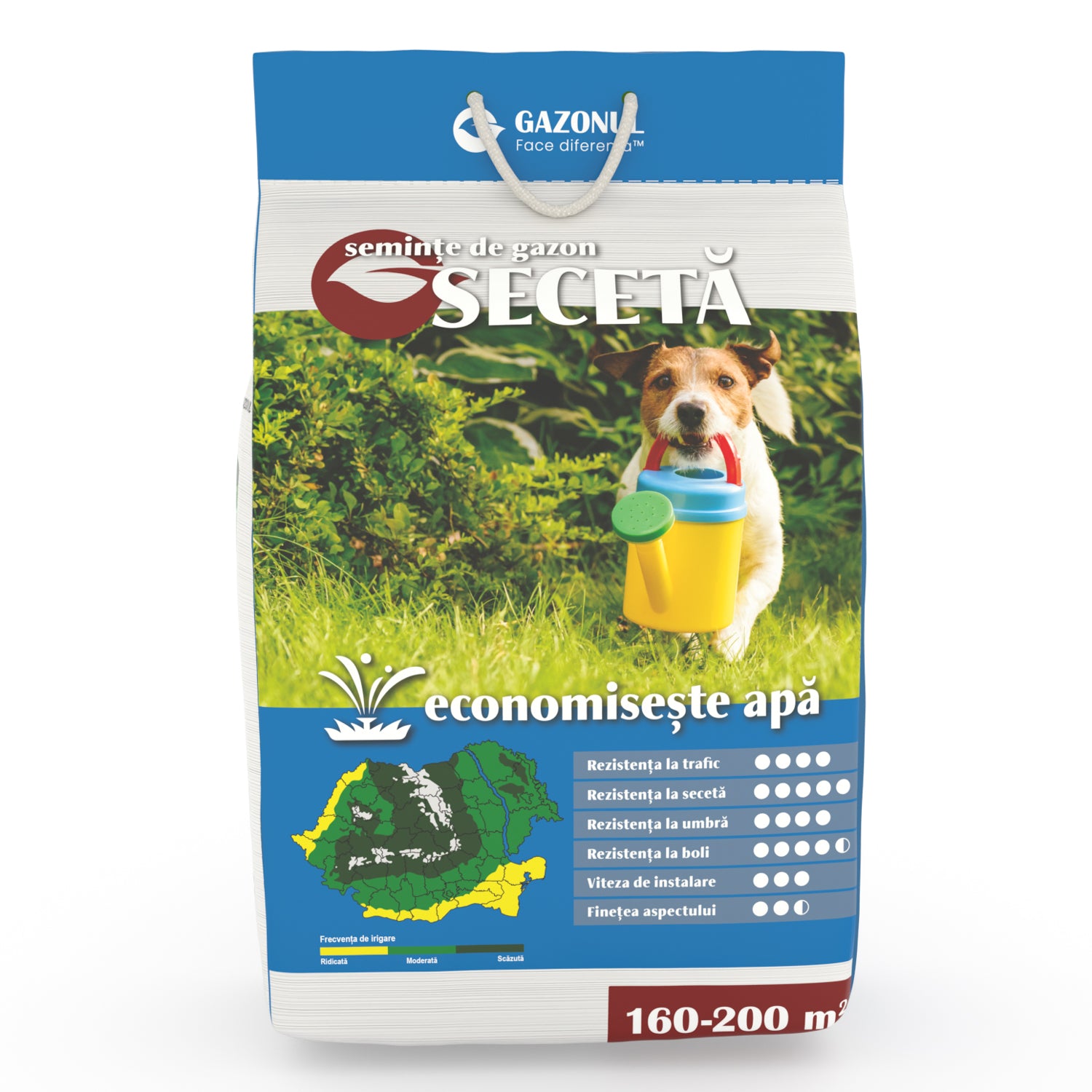 Semințe Gazon Secetă pentru climat uscat și zone fără sistem de irigare