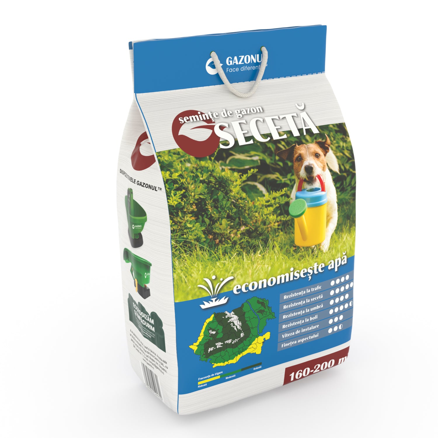 Semințe Gazon Secetă pentru climat uscat și zone fără sistem de irigare