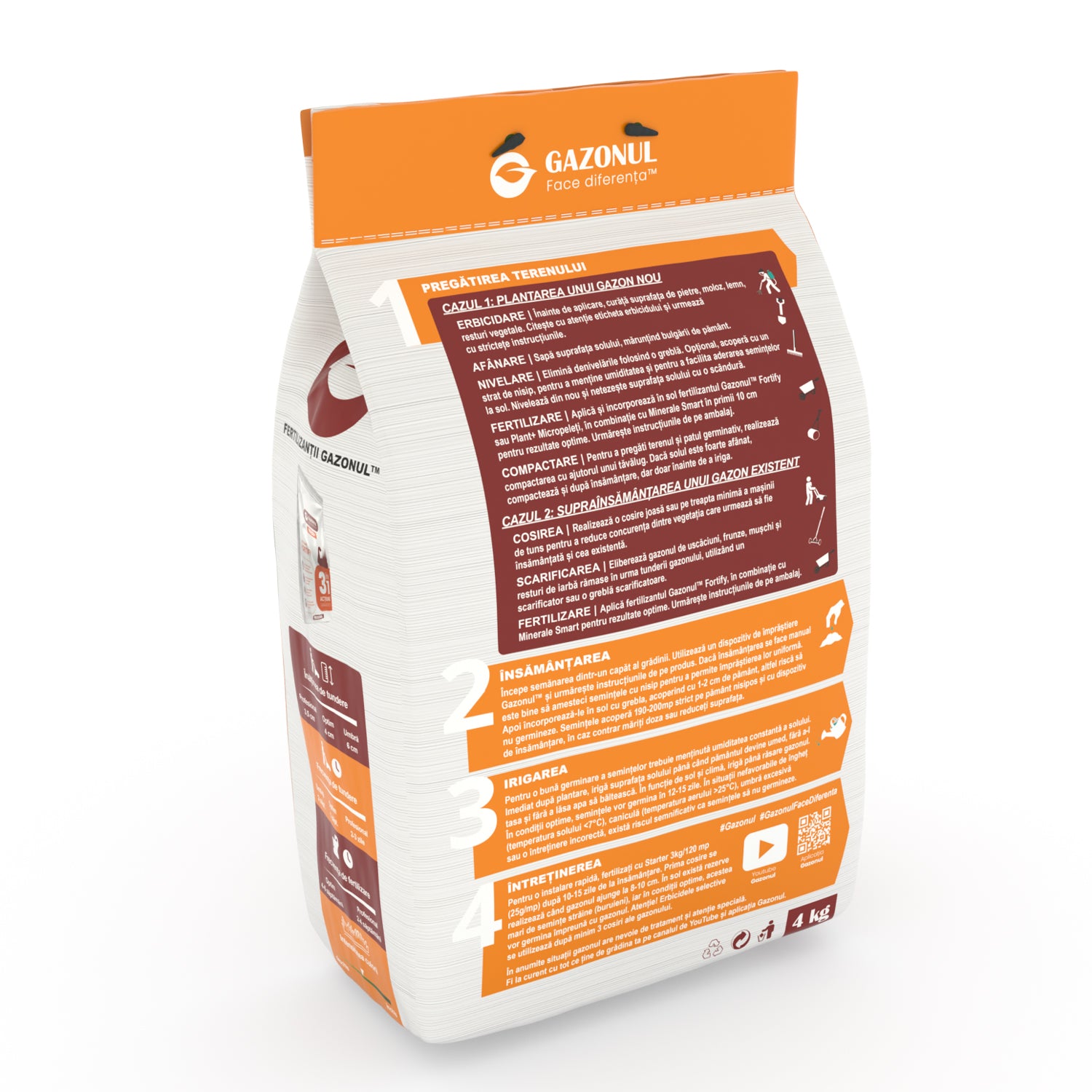 Semințe Gazon Umbră pentru livezi, spații umbrite și semiumbrite