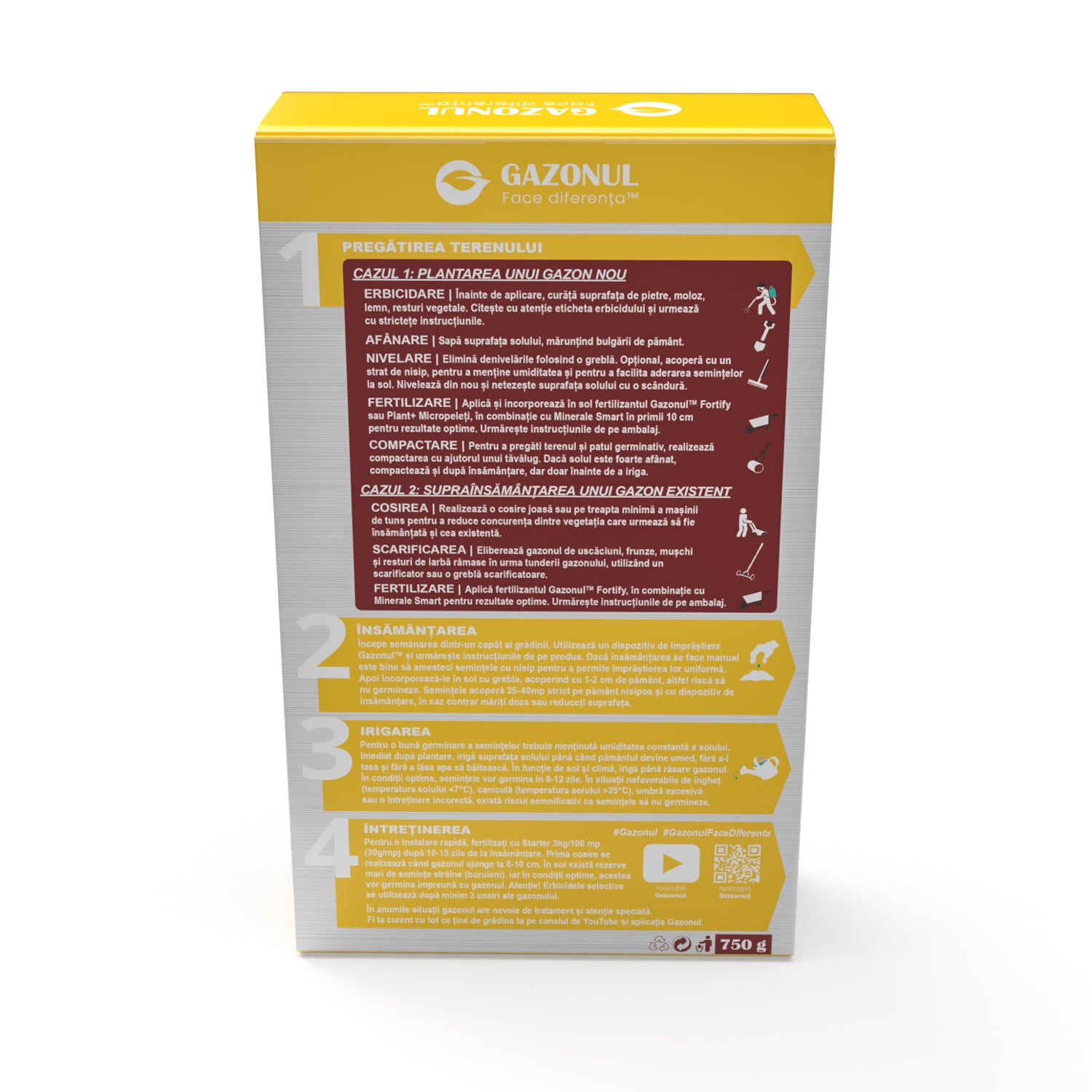 Semințe Gazon Clasic, amestec versatil pentru grădini și spații publice