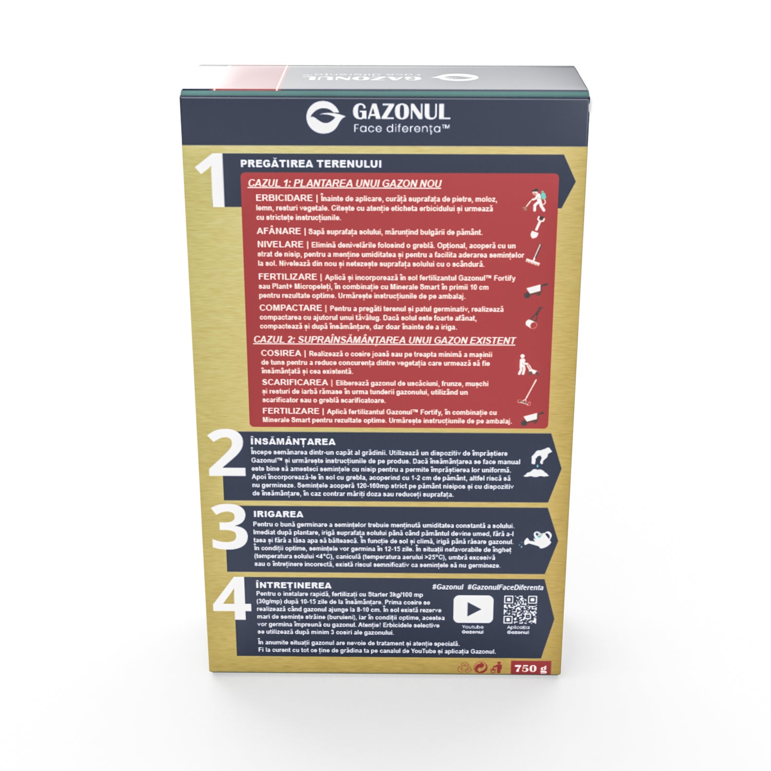 Semințe Gazon Exclusiv Golf Pitic cu creștere lentă și frunziș scurt