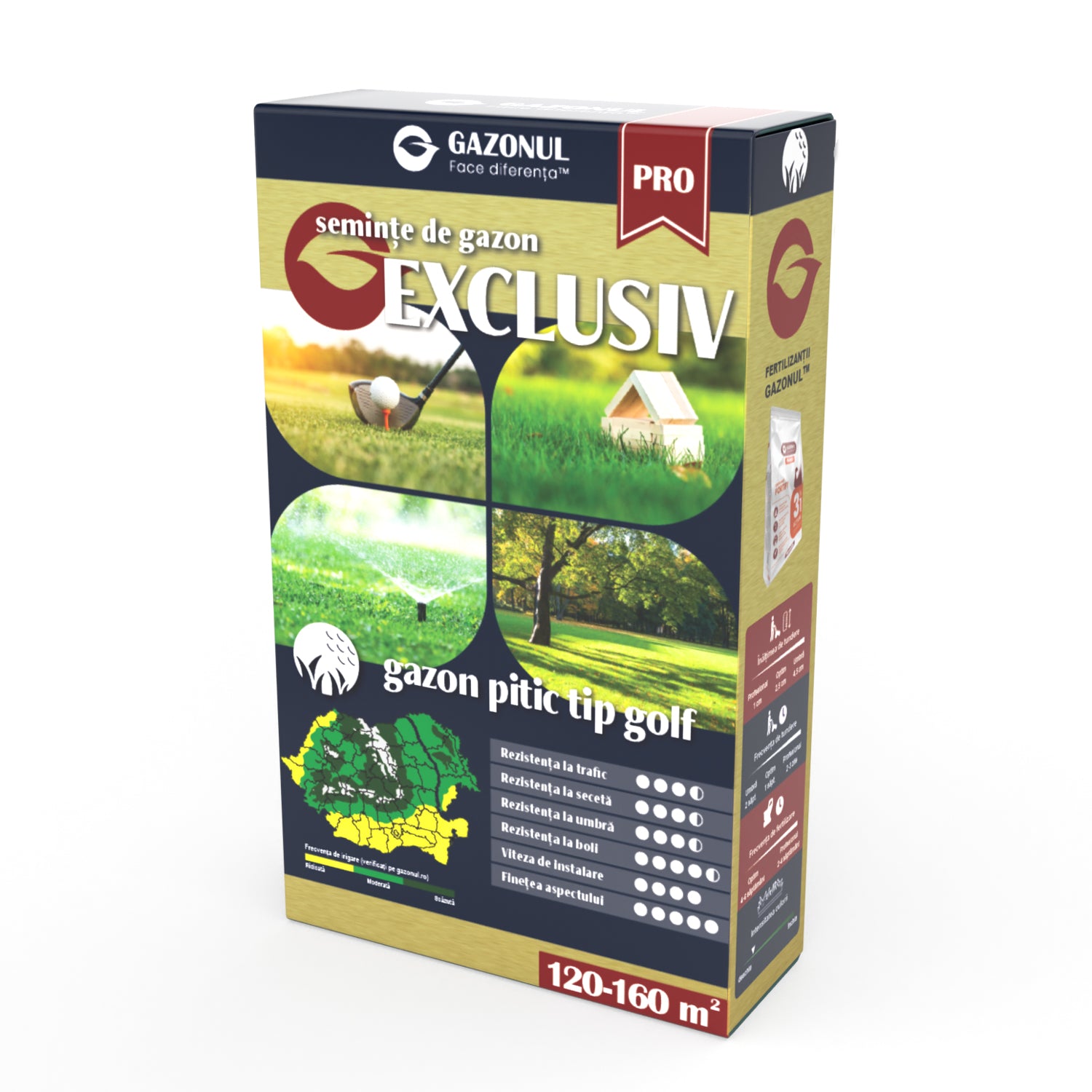 Semințe Gazon Exclusiv Golf Pitic cu creștere lentă și frunziș scurt