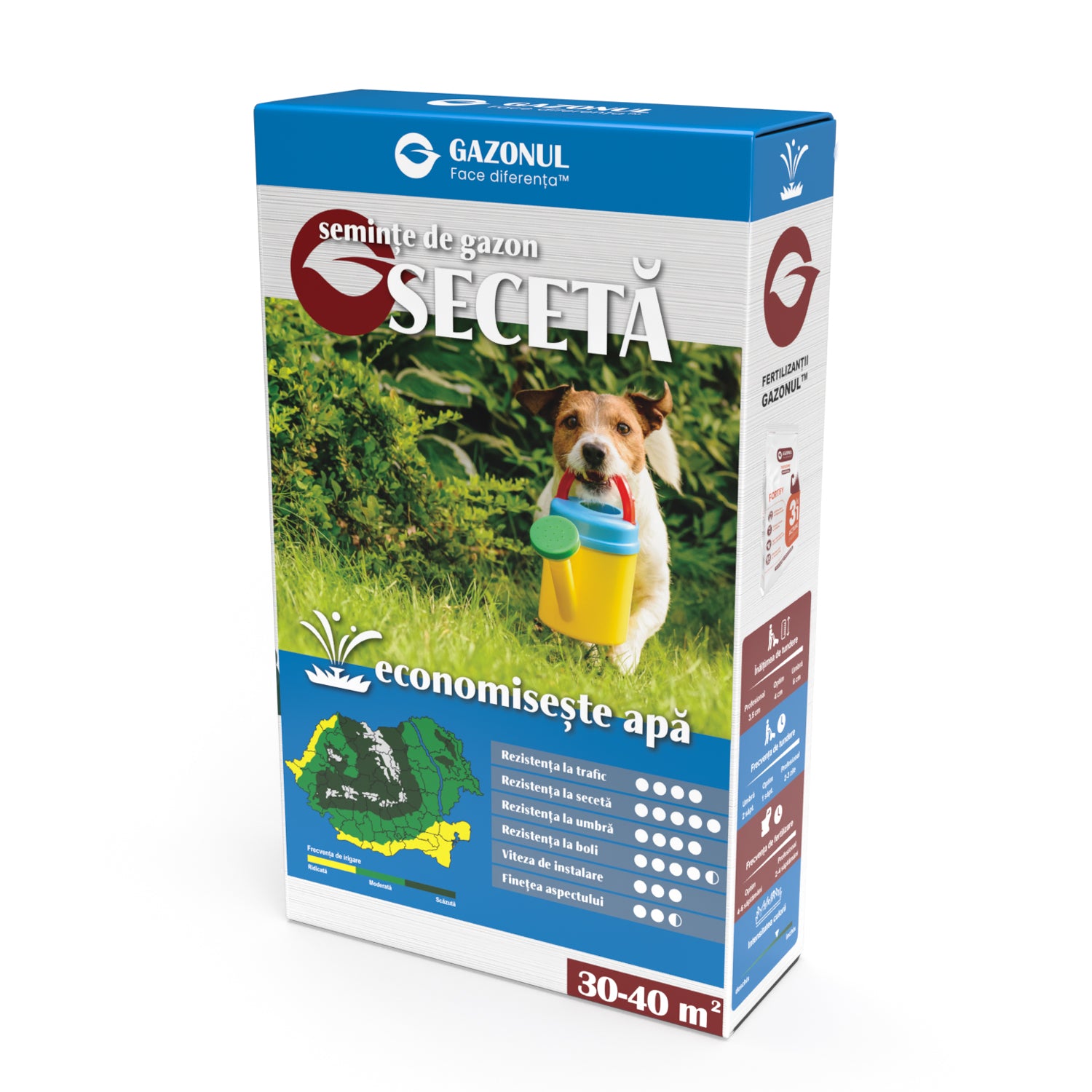 Semințe Gazon Secetă pentru climat uscat și zone fără sistem de irigare