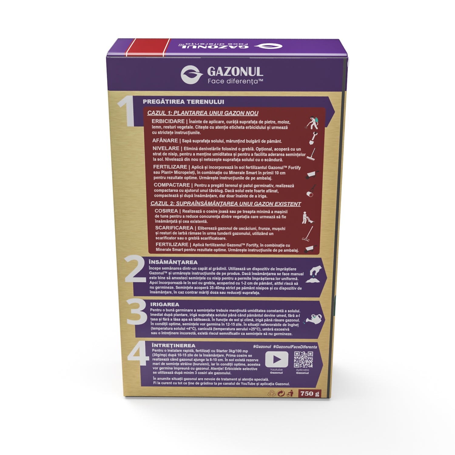 Semințe Gazon Select, pentru un covor verde, fin și de durată