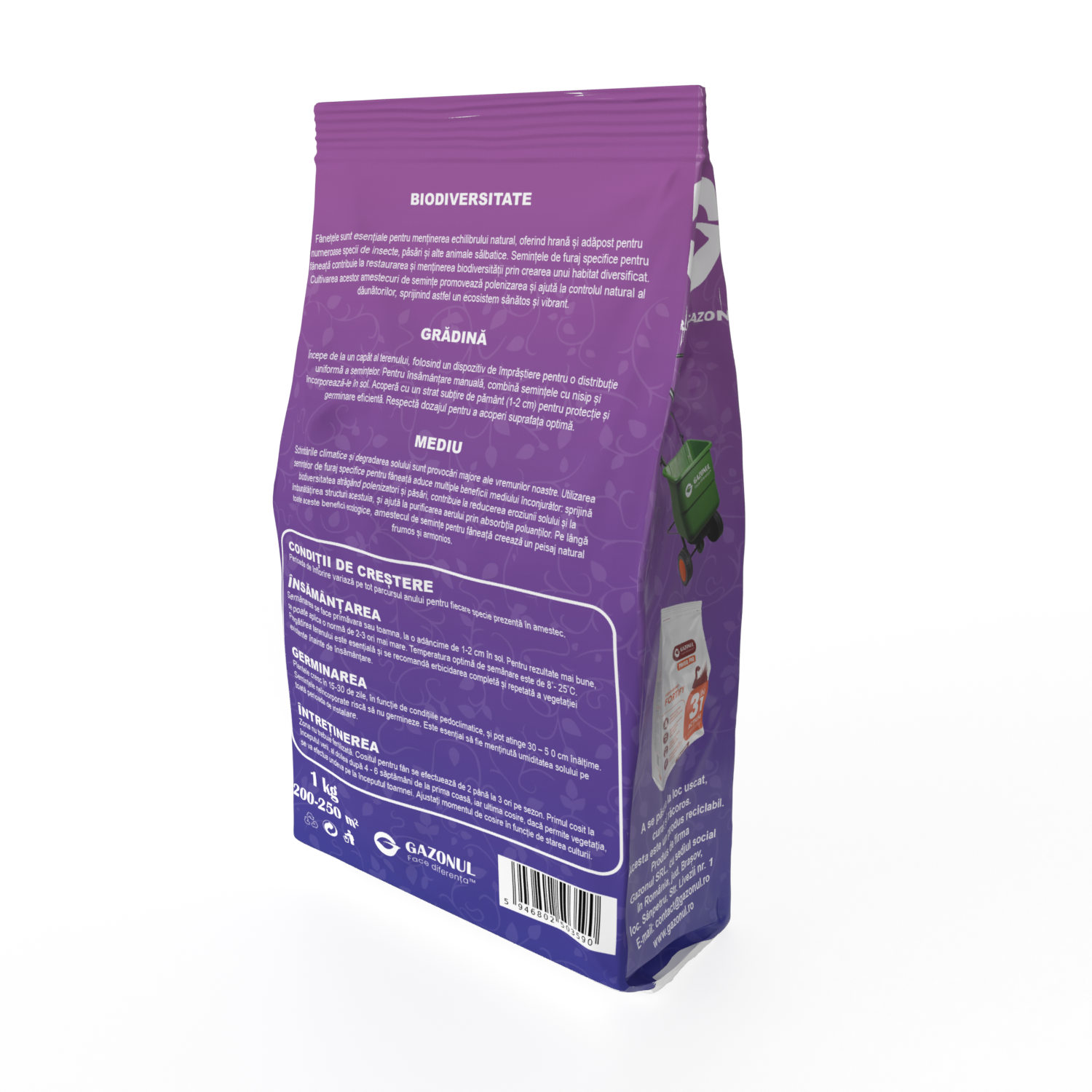 Semințe Pășune, amestec adaptat zonelor de câmpie și deal