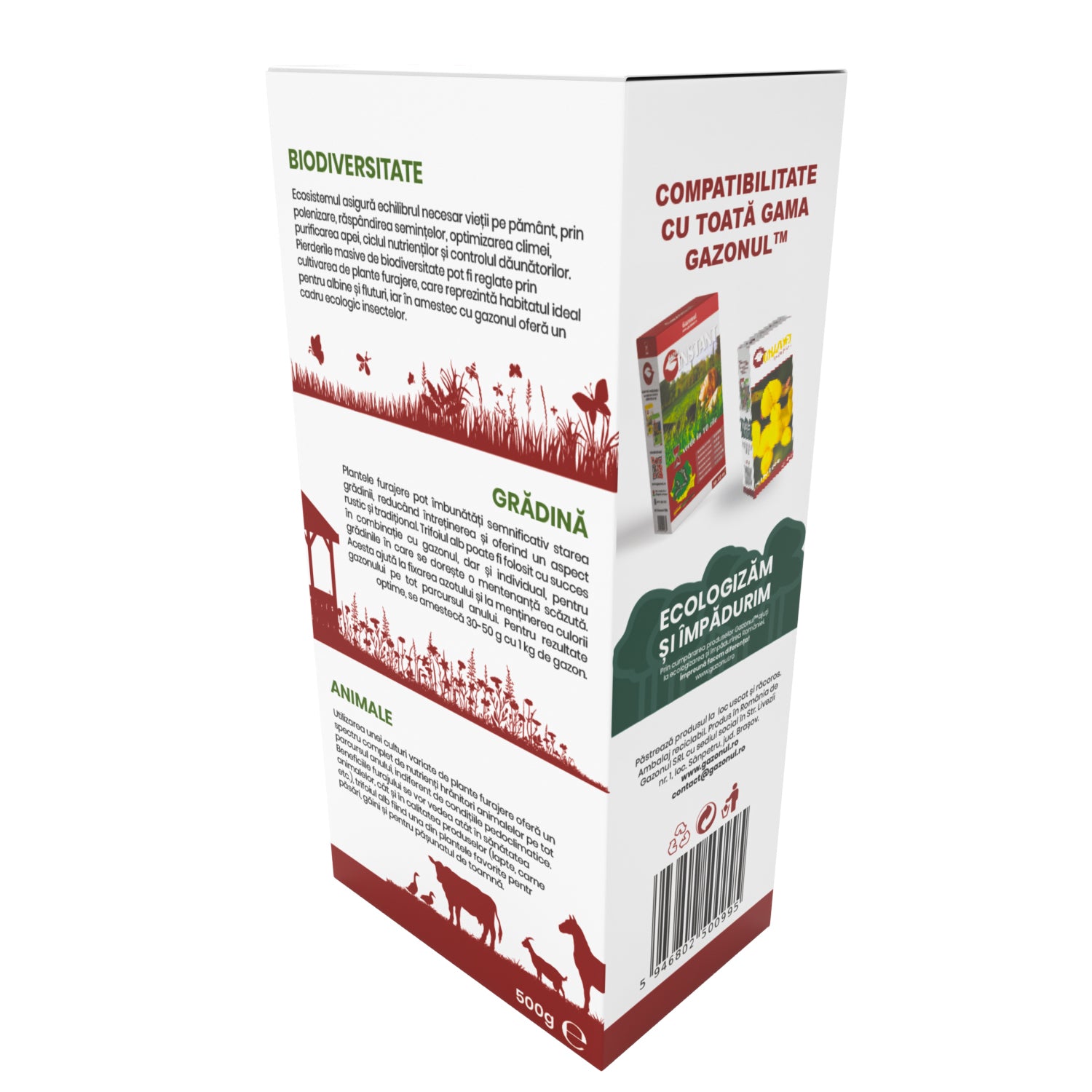 Semințe Trifoi Alb pentru grădini rustice, întreținere redusă și furaj