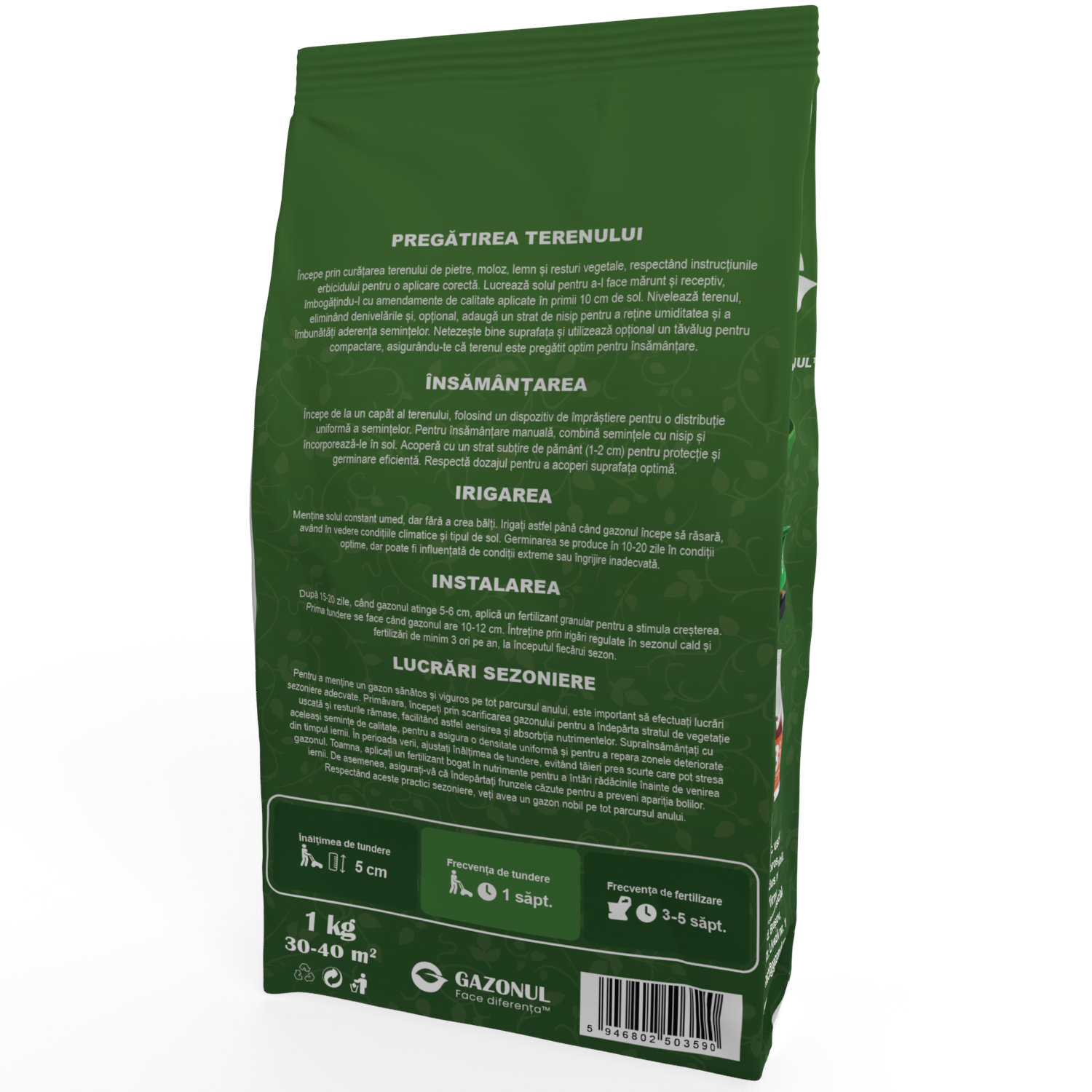 Semințe Gazon Soare Hobby, pentru peluze însorite