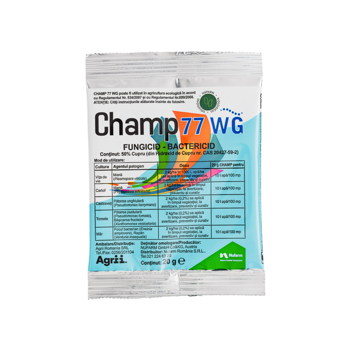 Fungicid Champ 77 WG