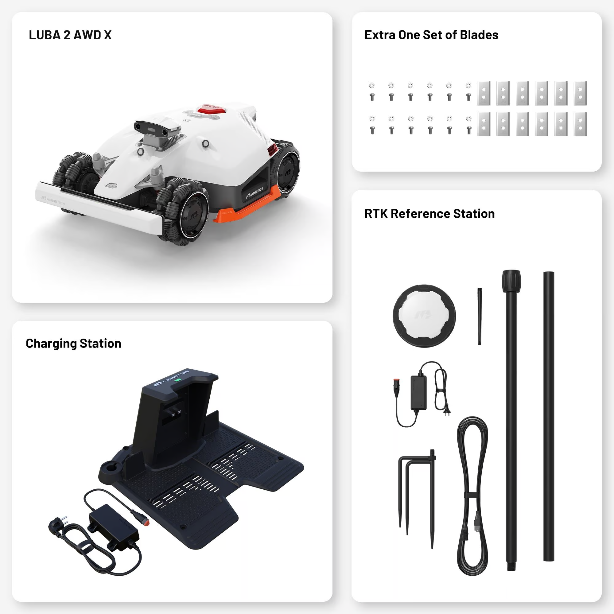 Robot de tuns gazonul LUBA2 AWD