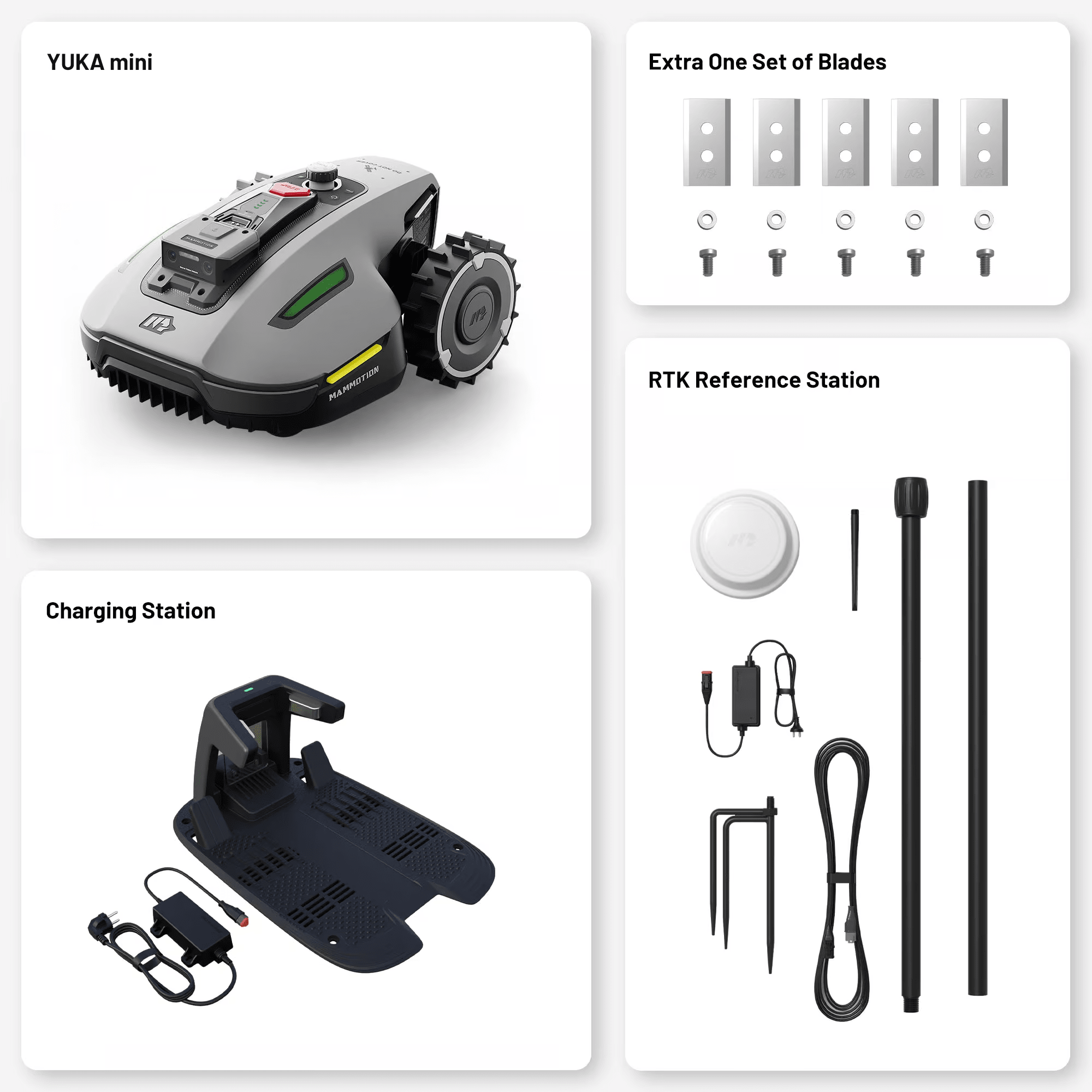 Robot de tuns gazonul YUKA Mini