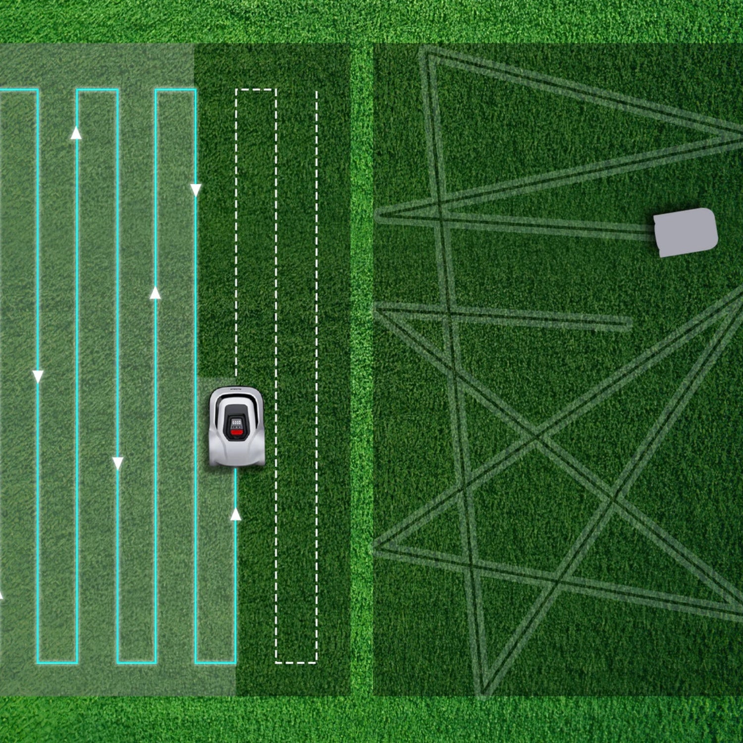 Robot de tuns gazonul ANTHBOT Pion, cu fir perimetral