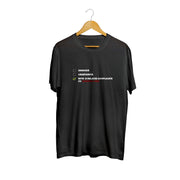 Tricou negru Într-o relație complicată cu gazonul meu – 100% bumbac - damă