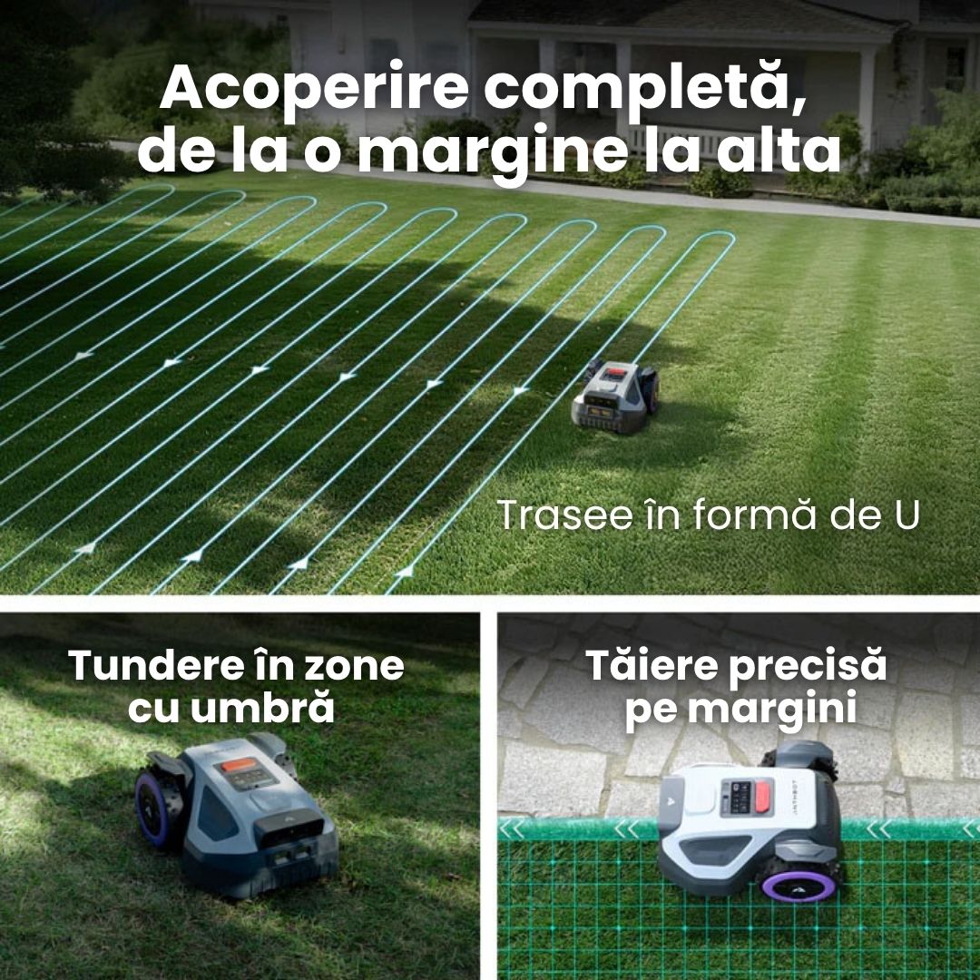 Robot de tuns gazonul ANTHBOT M5 RTK, fără fir perimetral