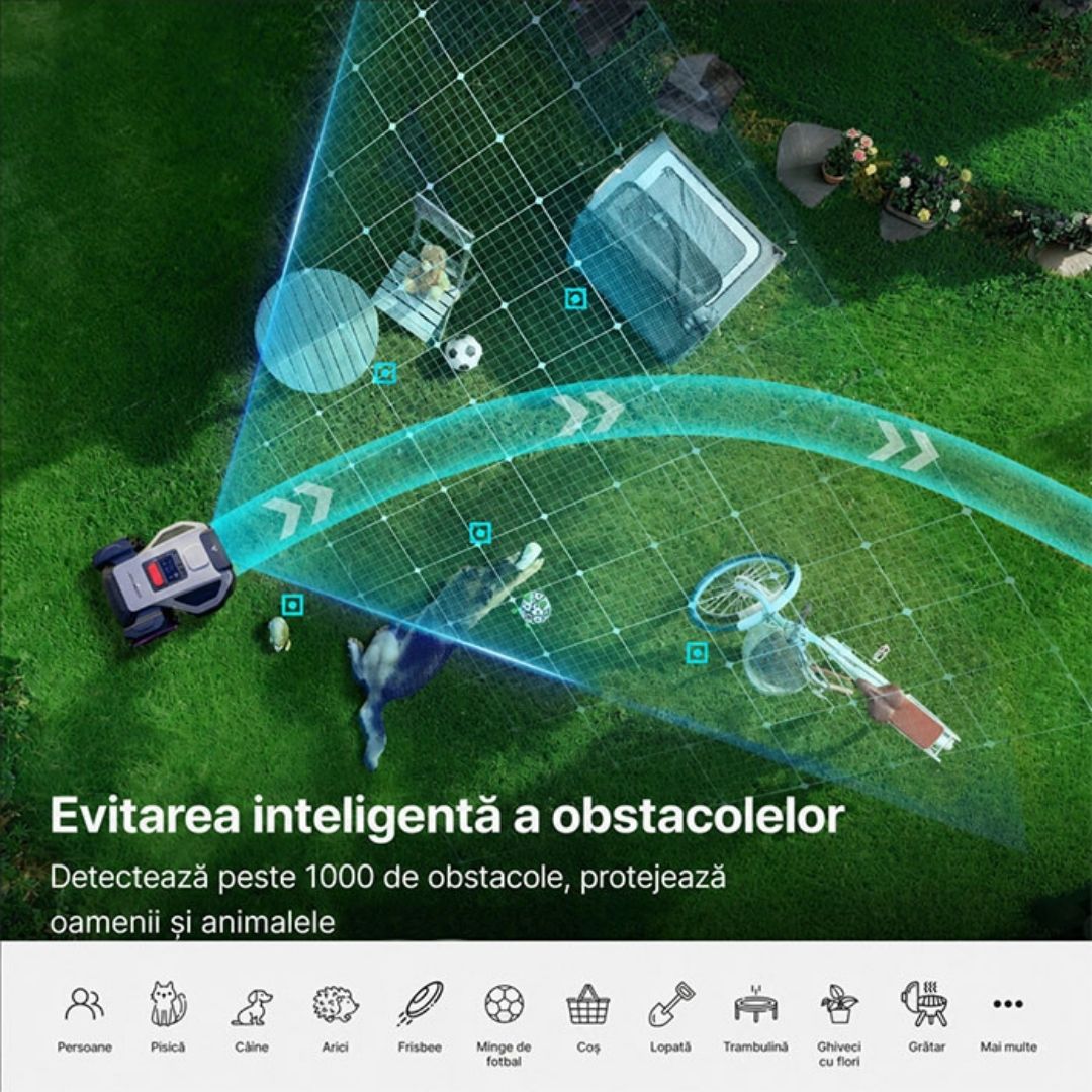 Robot de tuns gazonul ANTHBOT M5 RTK, fără fir perimetral