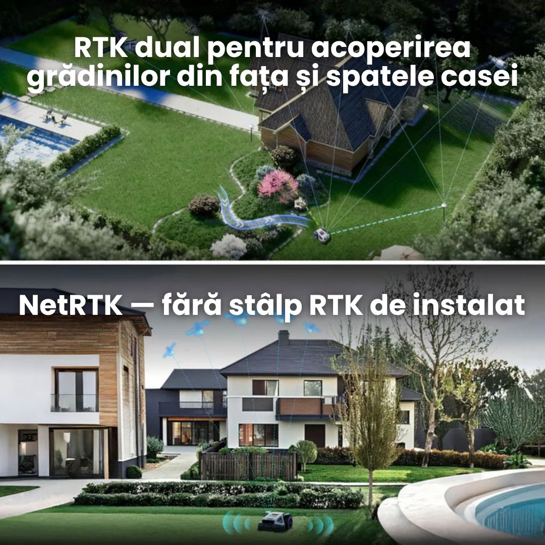 Robot de tuns gazonul ANTHBOT M5 RTK, fără fir perimetral