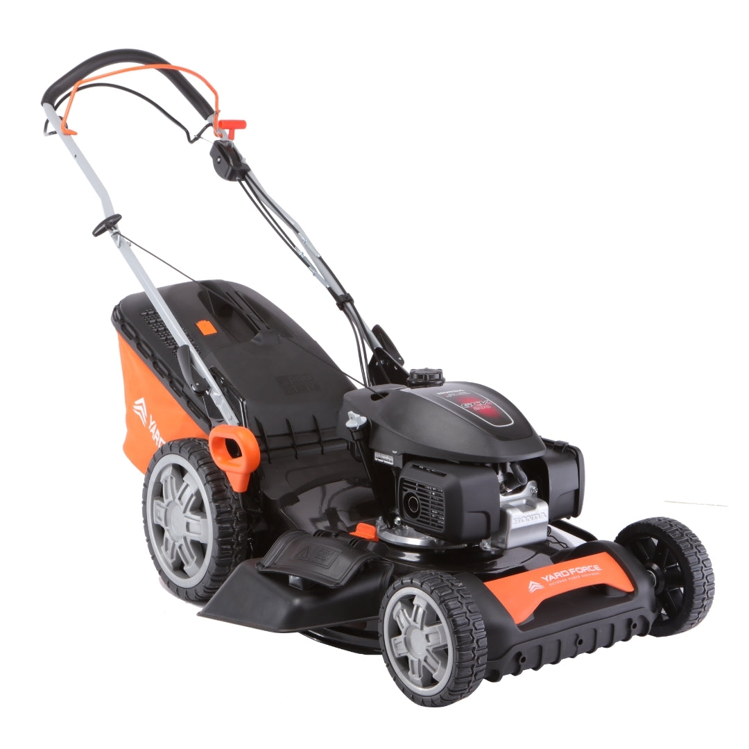 Mașină de tuns gazon Yard Force GM H53 pe benzină, 202cc, 53 cm, autopropulsată
