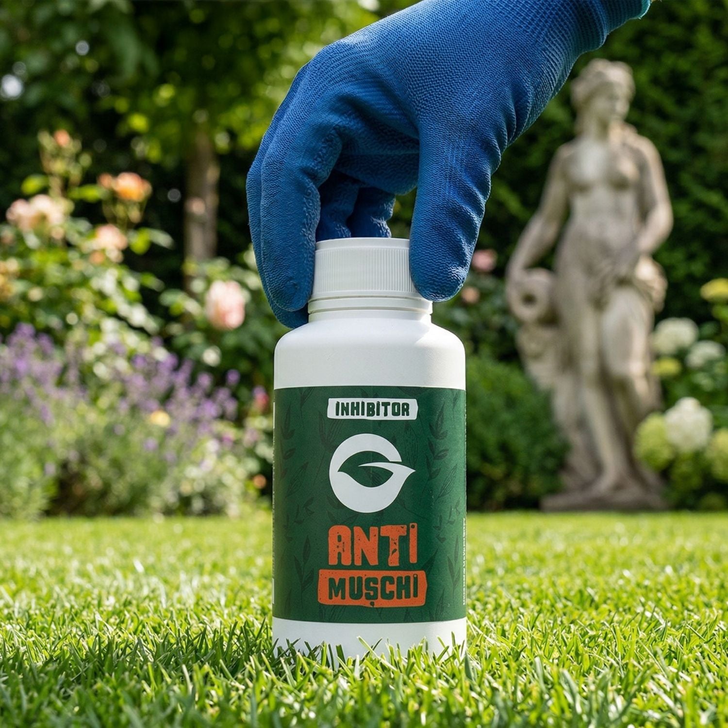 Tratament foliar Anti-Mușchi pentru gazon sănătos 100 ml