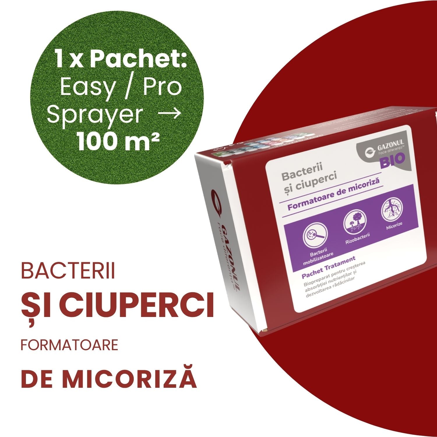 Pachet Tratament Bio - Bacterii și ciuperci formatoare de micoriză