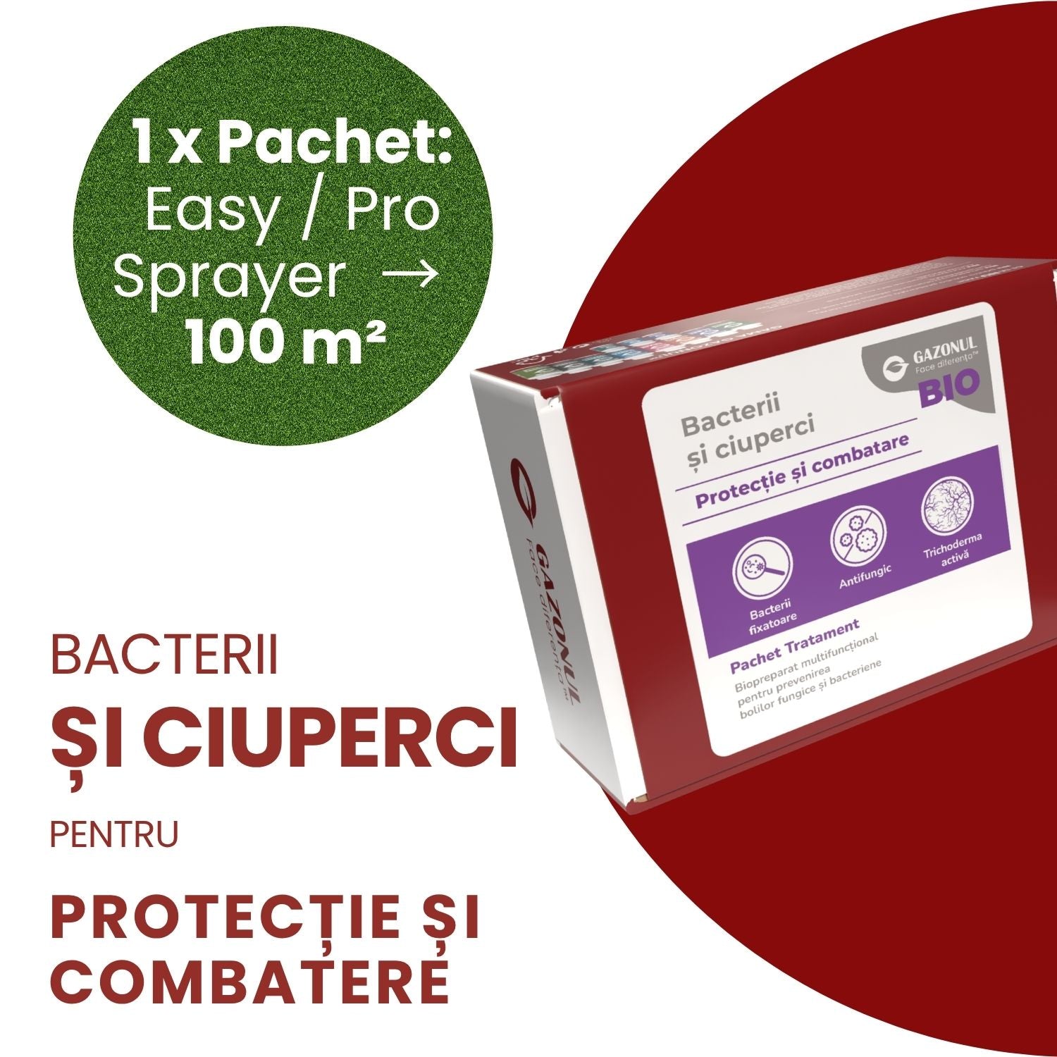 Pachet Tratament Bio - Bacterii și ciuperci pentru protecție și combatere