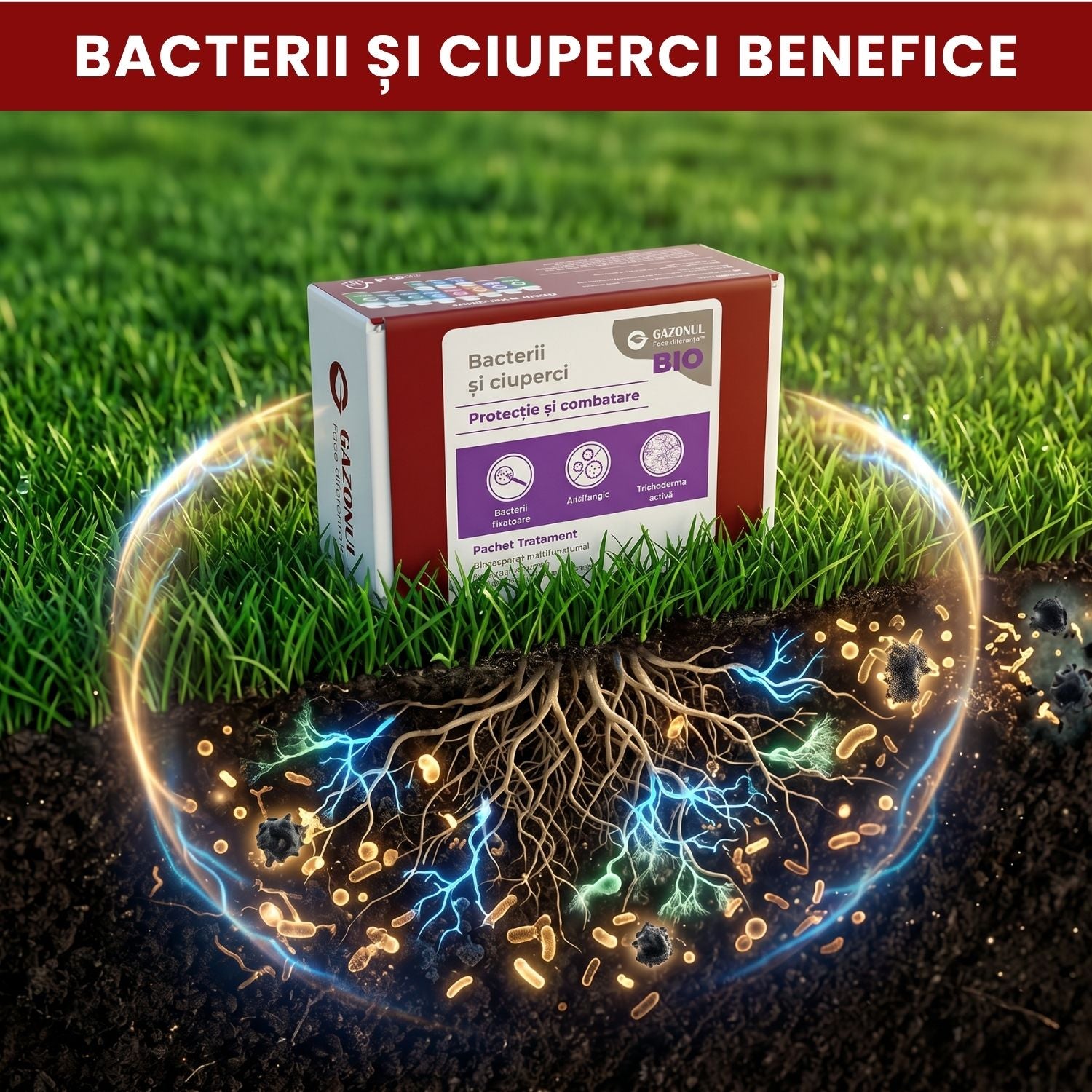 Pachet Tratament Bio - Bacterii și ciuperci pentru protecție și combatere