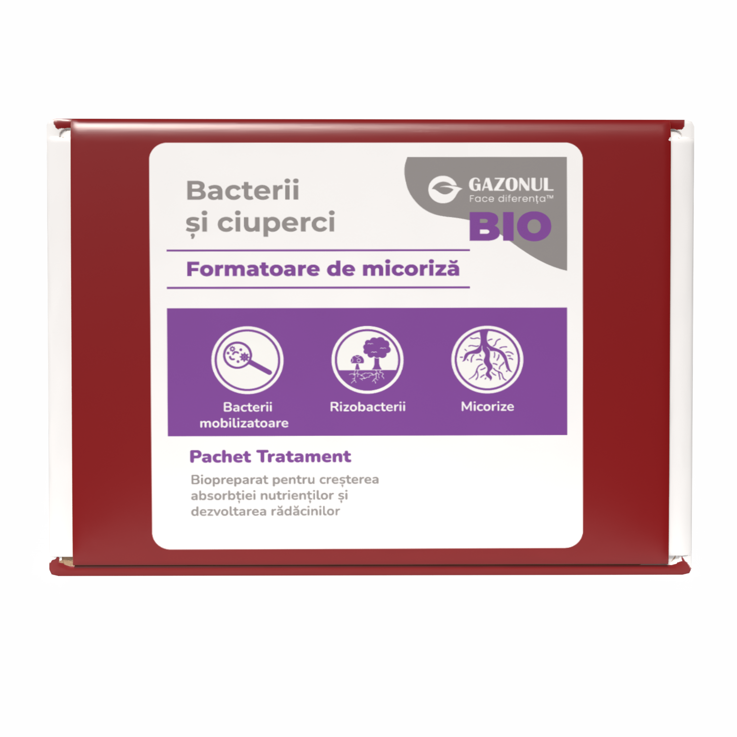 Pachet Tratament Bio - Bacterii și ciuperci formatoare de micoriză