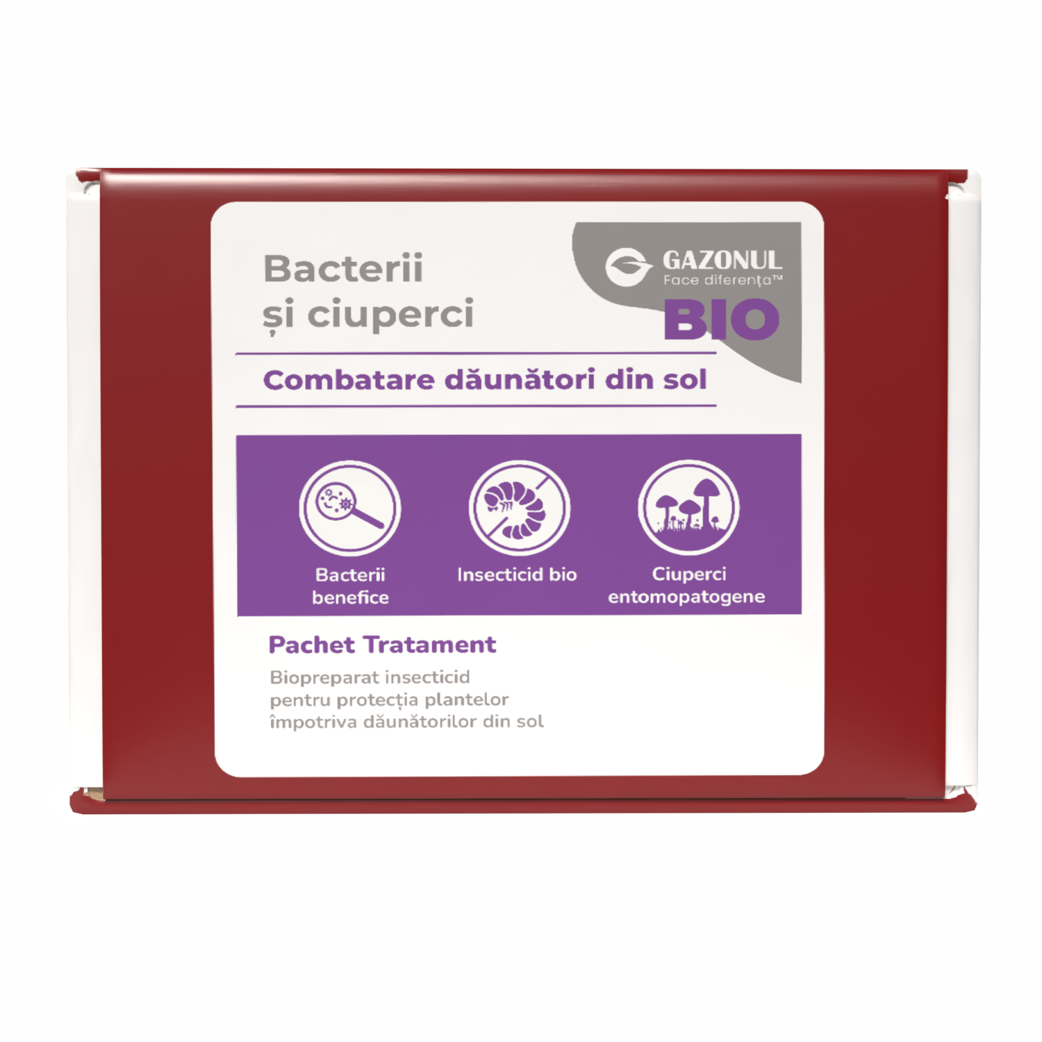Pachet Tratament Bio - Bacterii și ciuperci pentru combaterea dăunătorilor din sol