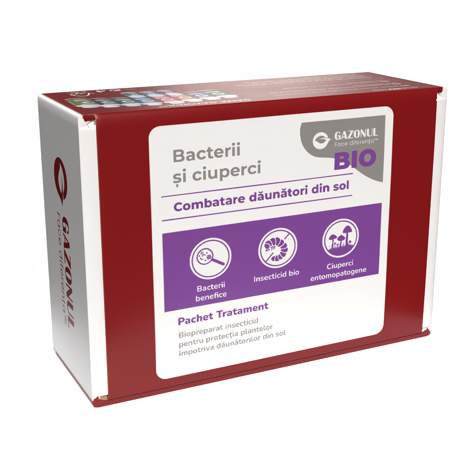 Pachet Tratament Bio - Bacterii și ciuperci pentru combaterea dăunătorilor din sol